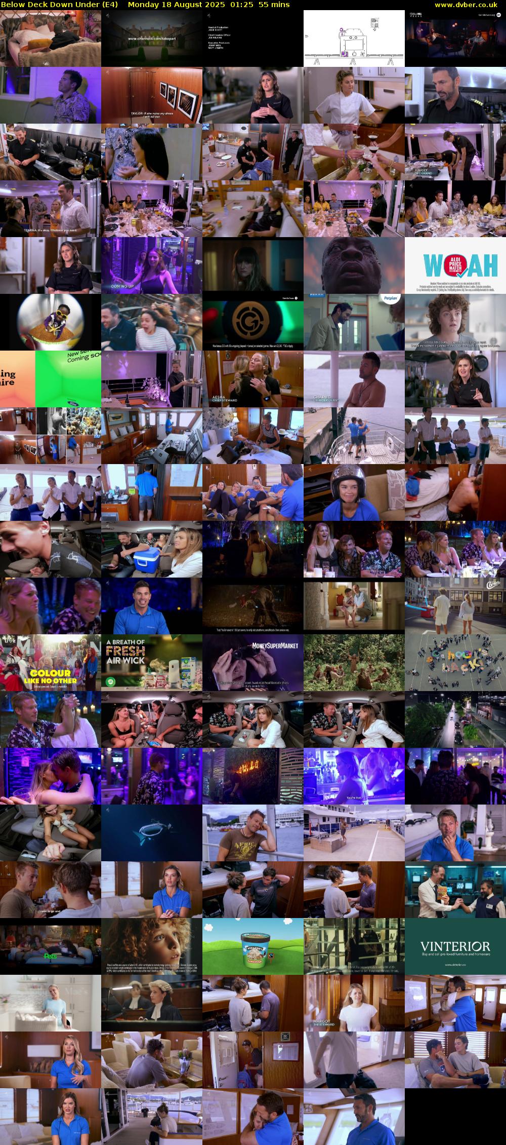 Below Deck Down Under (E4) Monday 18 August 2025 01:25 - 02:20
