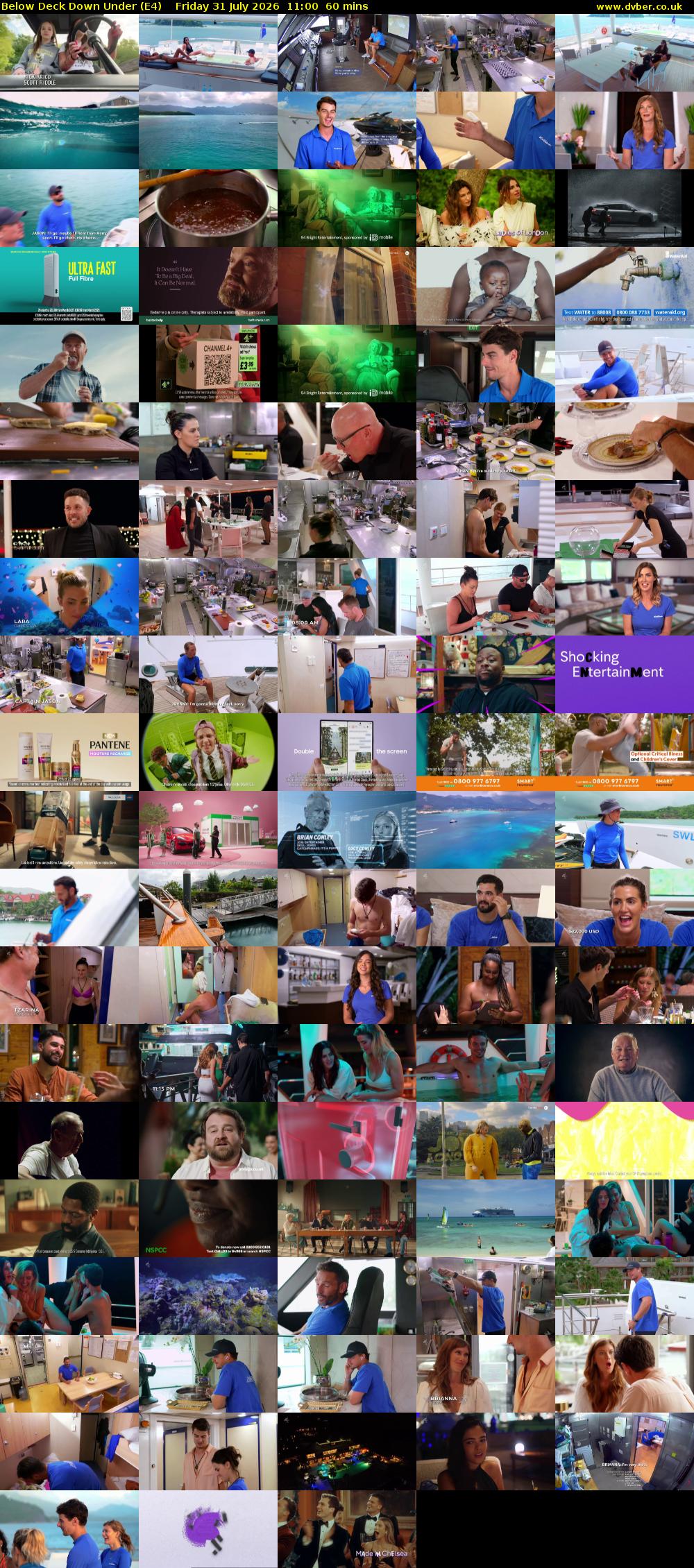 Below Deck Down Under (E4) Friday 31 July 2026 11:00 - 12:00