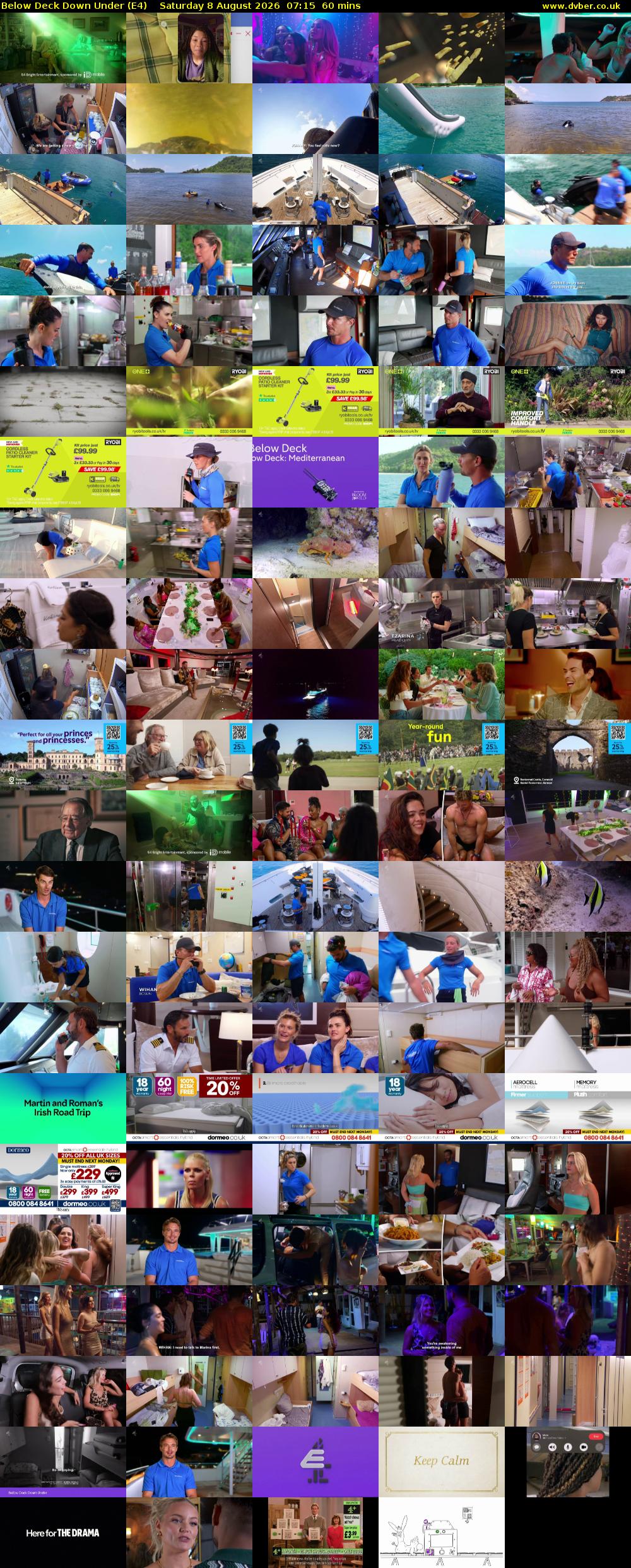 Below Deck Down Under (E4) Saturday 8 August 2026 07:15 - 08:15