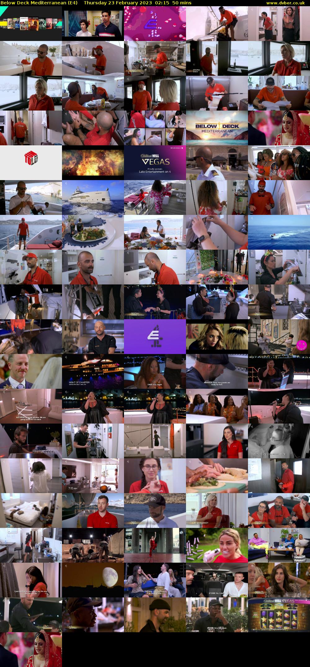 Below Deck Mediterranean (E4) Thursday 23 February 2023 02:15 - 03:05