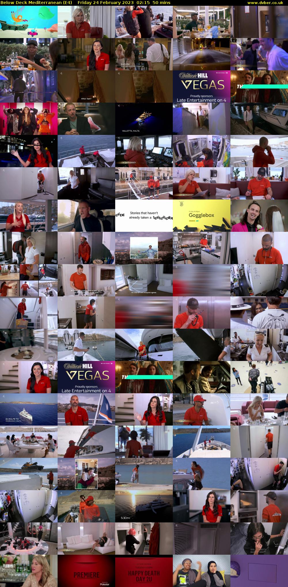 Below Deck Mediterranean (E4) Friday 24 February 2023 02:15 - 03:05
