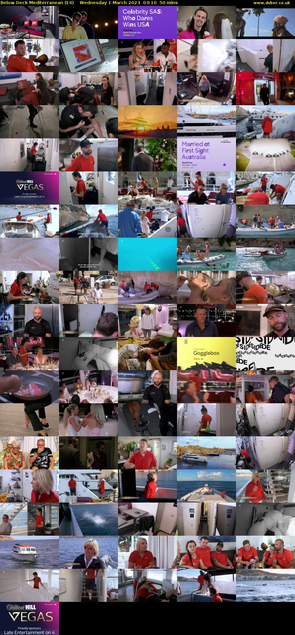 Below Deck Mediterranean (E4) Wednesday 1 March 2023 03:10 - 04:00