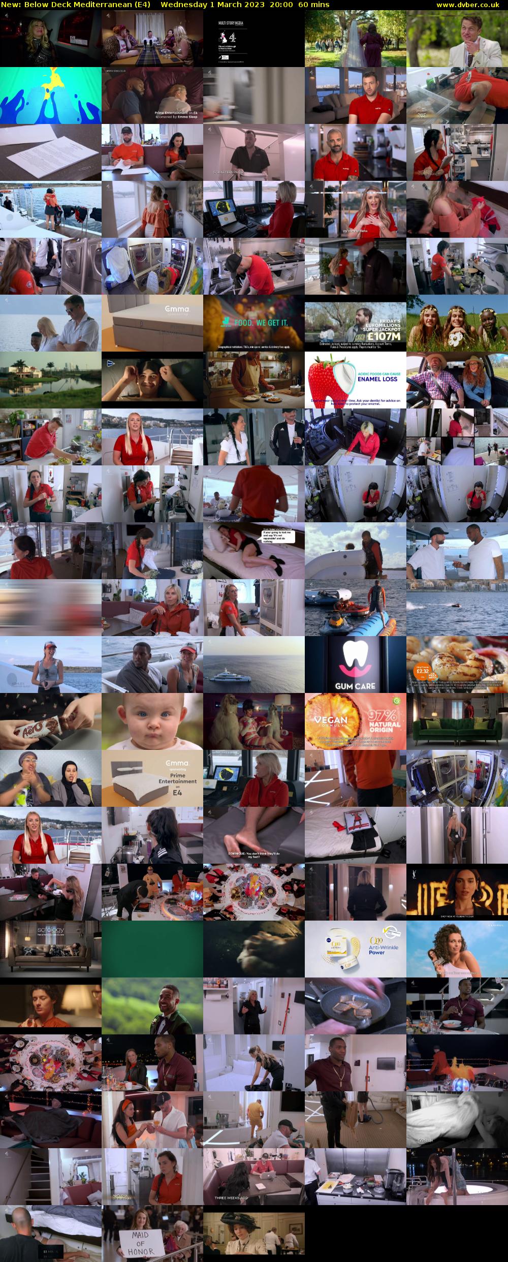 Below Deck Mediterranean (E4) Wednesday 1 March 2023 20:00 - 21:00