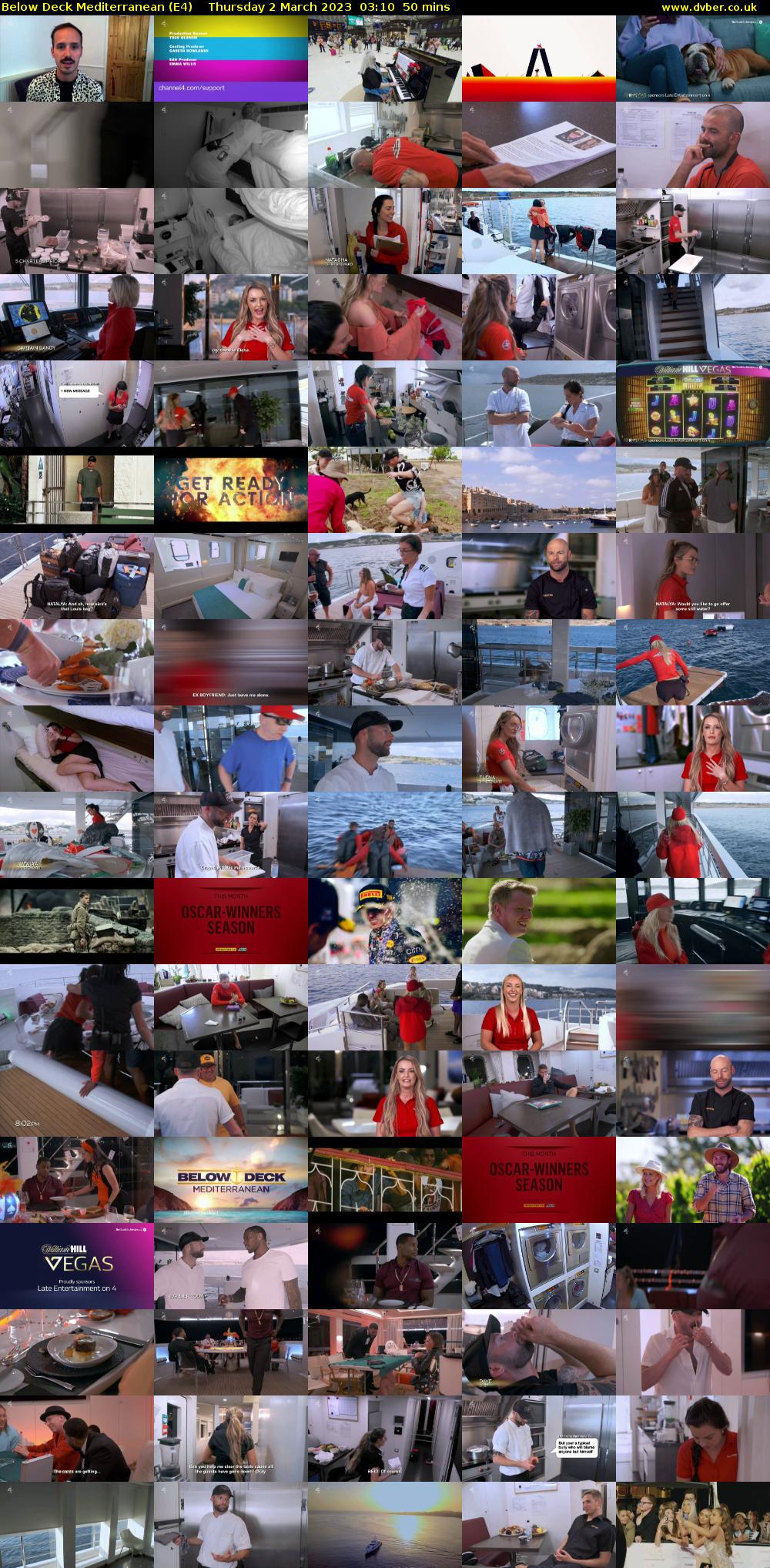Below Deck Mediterranean (E4) Thursday 2 March 2023 03:10 - 04:00
