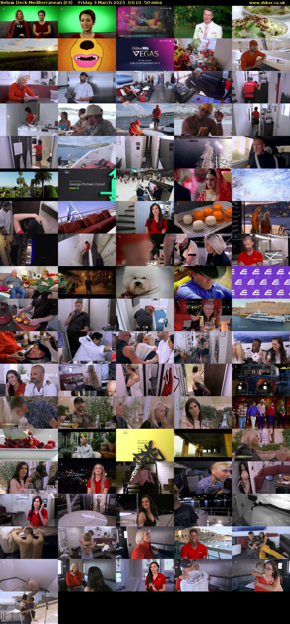 Below Deck Mediterranean (E4) Friday 3 March 2023 03:10 - 04:00
