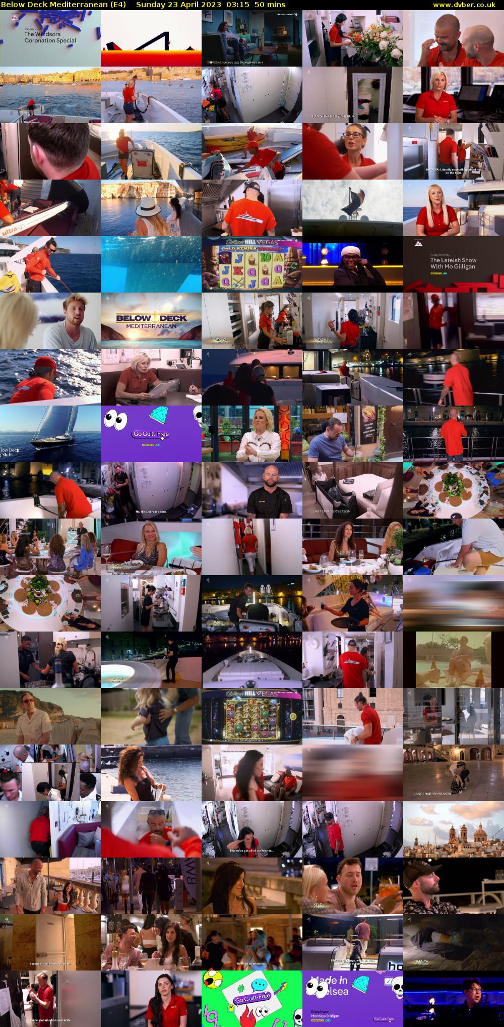 Below Deck Mediterranean (E4) Sunday 23 April 2023 03:15 - 04:05