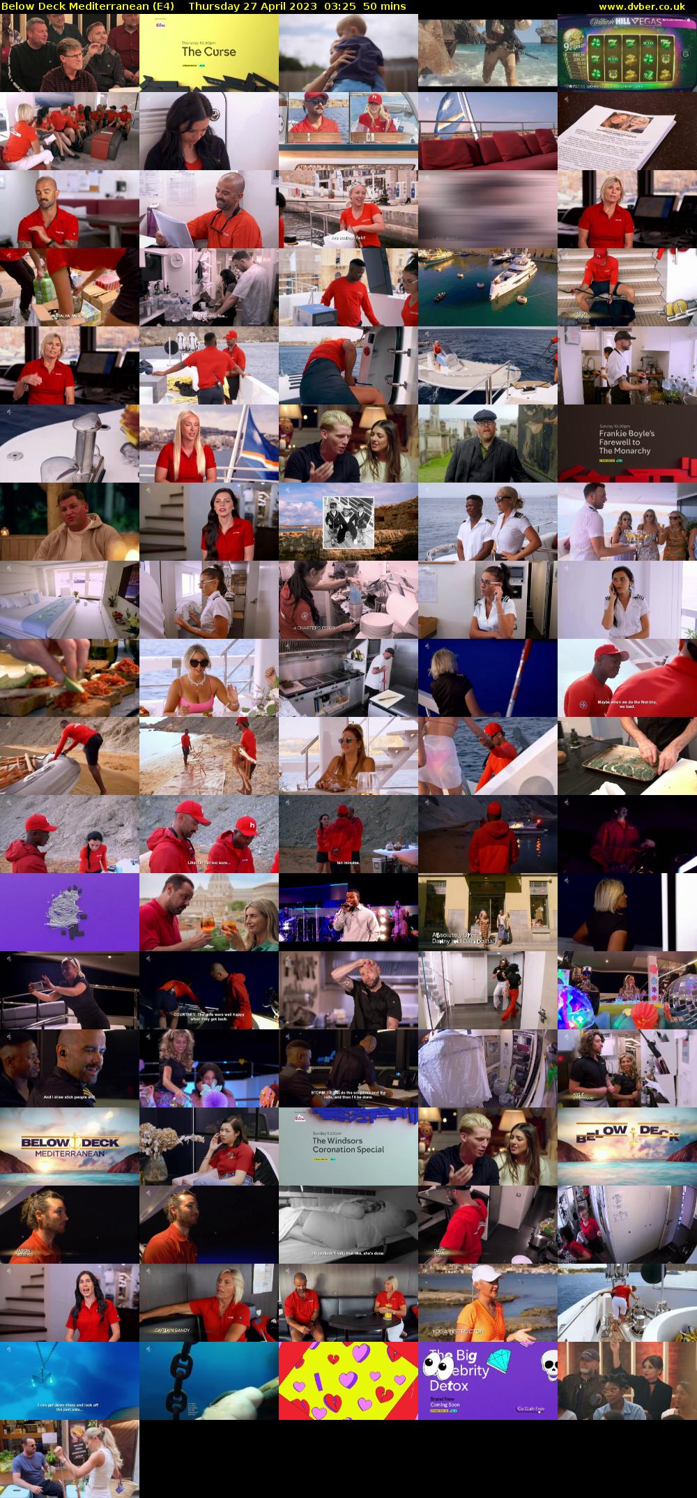 Below Deck Mediterranean (E4) Thursday 27 April 2023 03:25 - 04:15