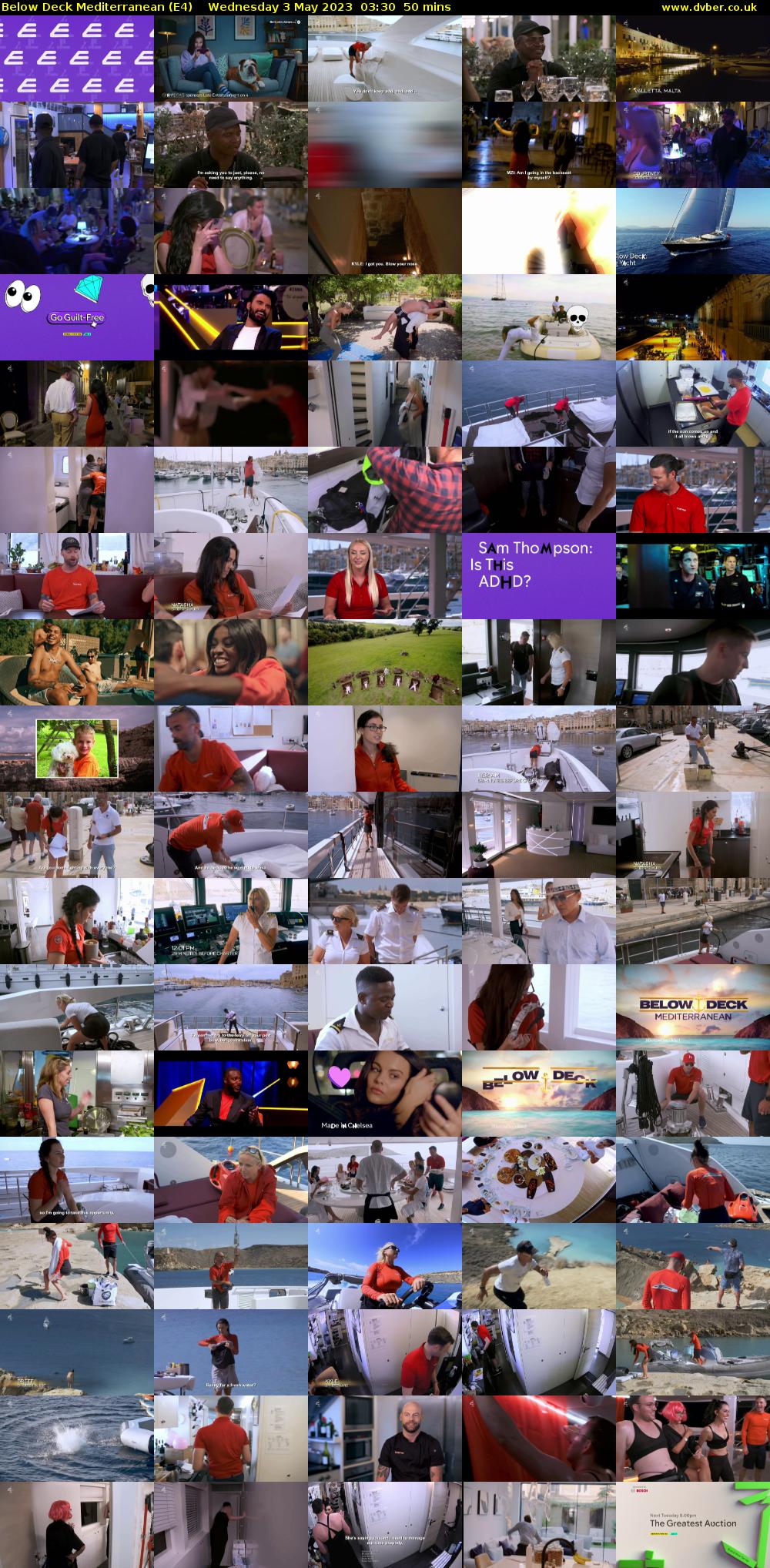 Below Deck Mediterranean (E4) Wednesday 3 May 2023 03:30 - 04:20