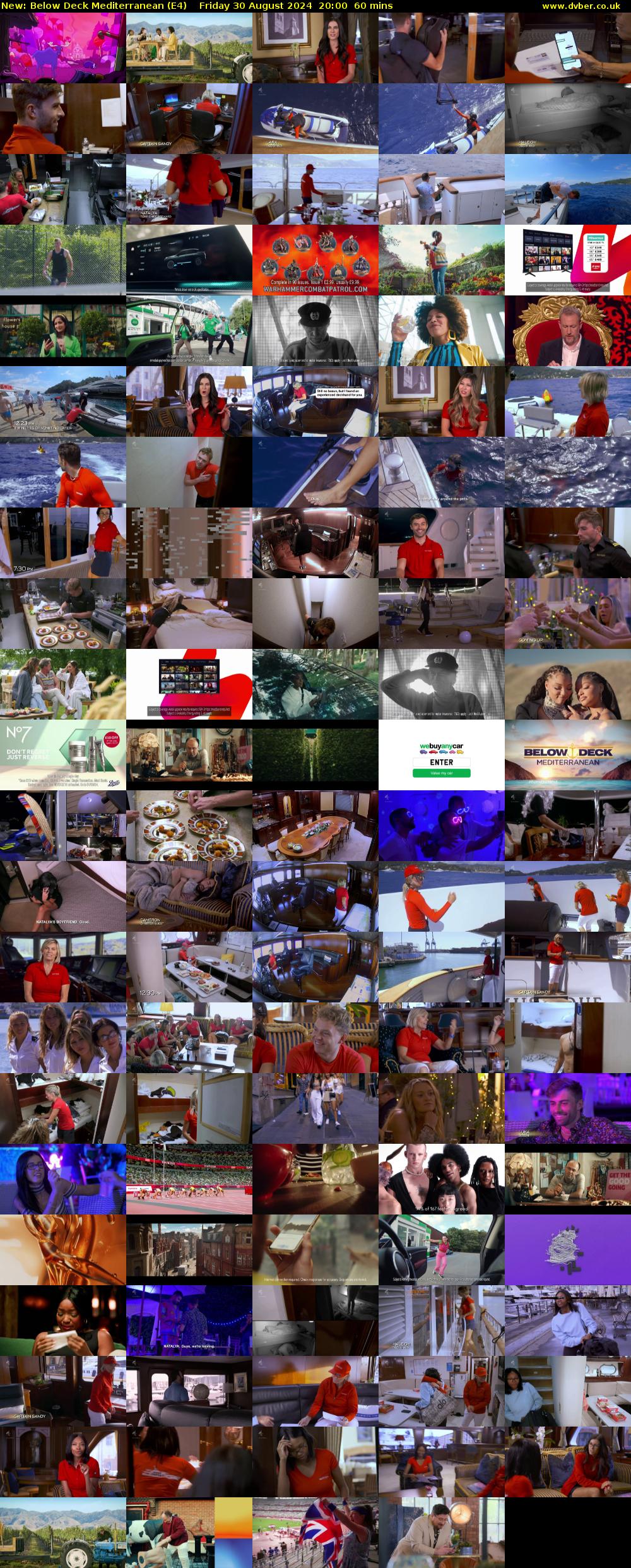 Below Deck Mediterranean (E4) Friday 30 August 2024 20:00 - 21:00