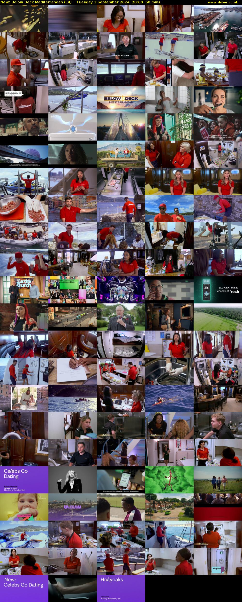 Below Deck Mediterranean (E4) Tuesday 3 September 2024 20:00 - 21:00