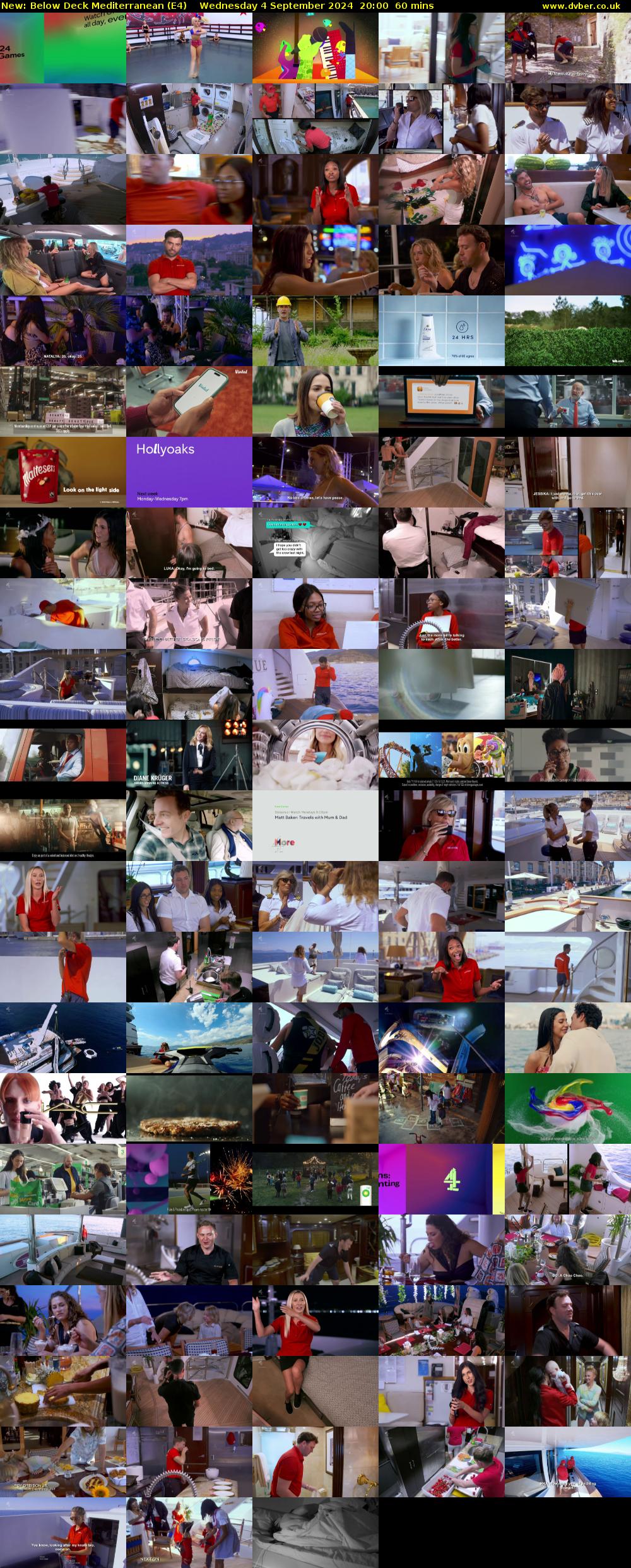 Below Deck Mediterranean (E4) Wednesday 4 September 2024 20:00 - 21:00