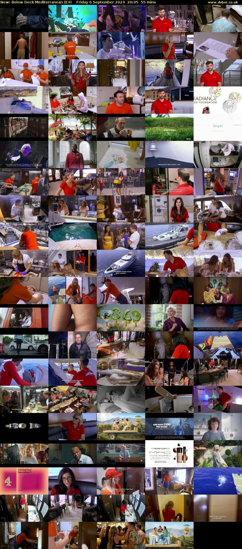 Below Deck Mediterranean (E4) Friday 6 September 2024 20:05 - 21:00