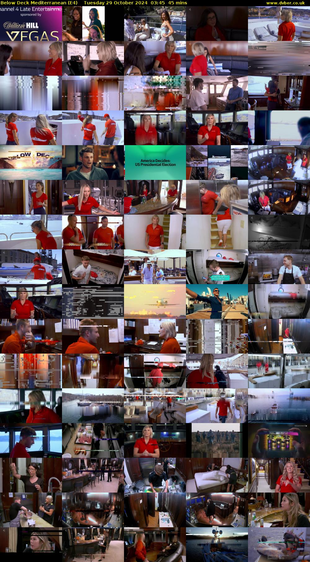 Below Deck Mediterranean (E4) Tuesday 29 October 2024 03:45 - 04:30