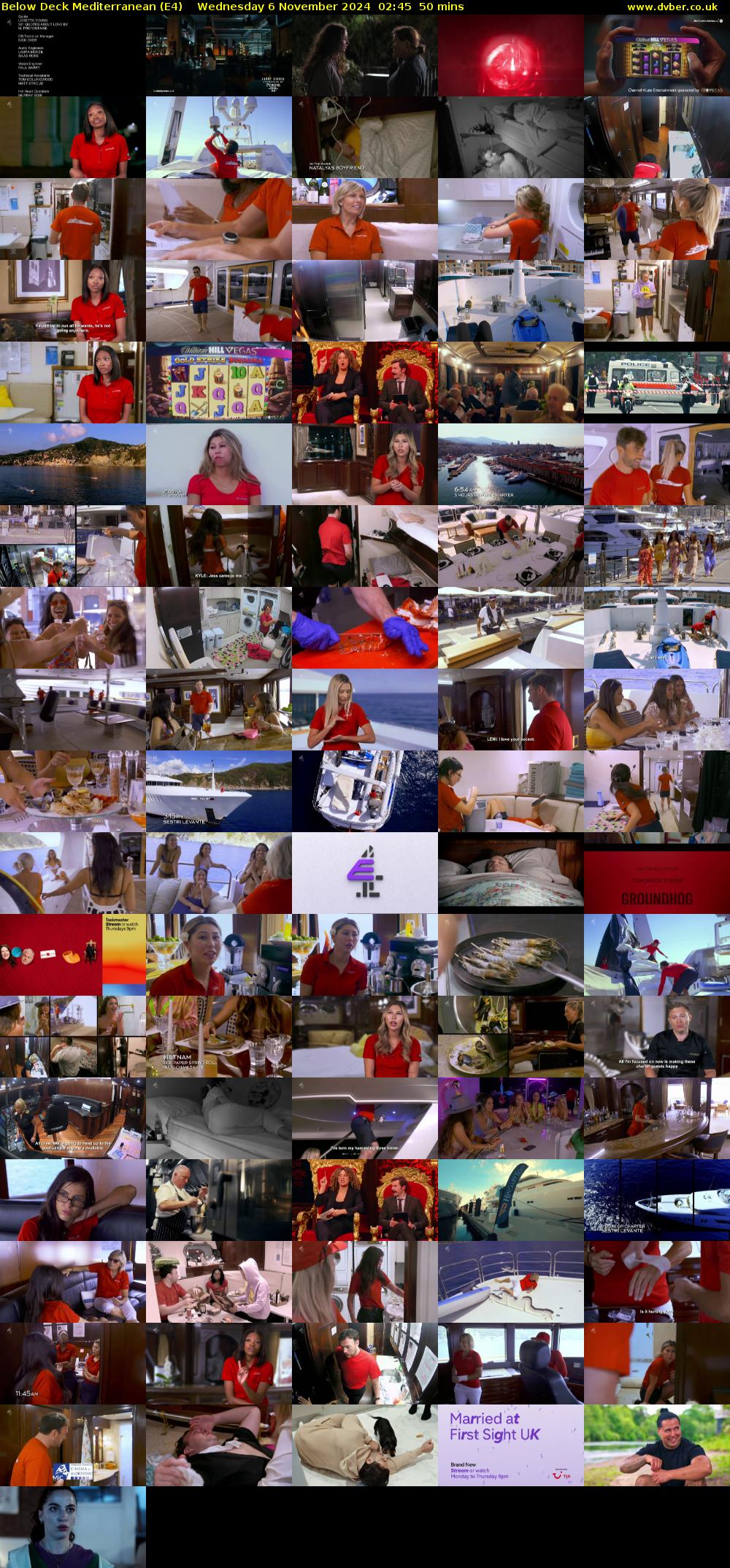 Below Deck Mediterranean (E4) Wednesday 6 November 2024 02:45 - 03:35