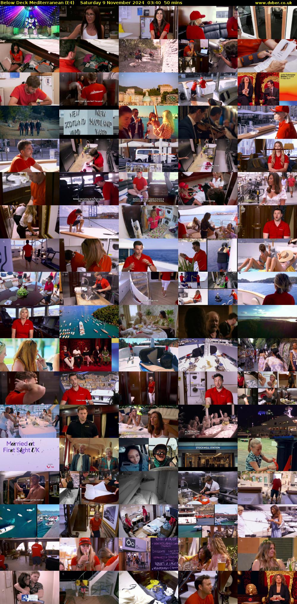 Below Deck Mediterranean (E4) Saturday 9 November 2024 03:40 - 04:30