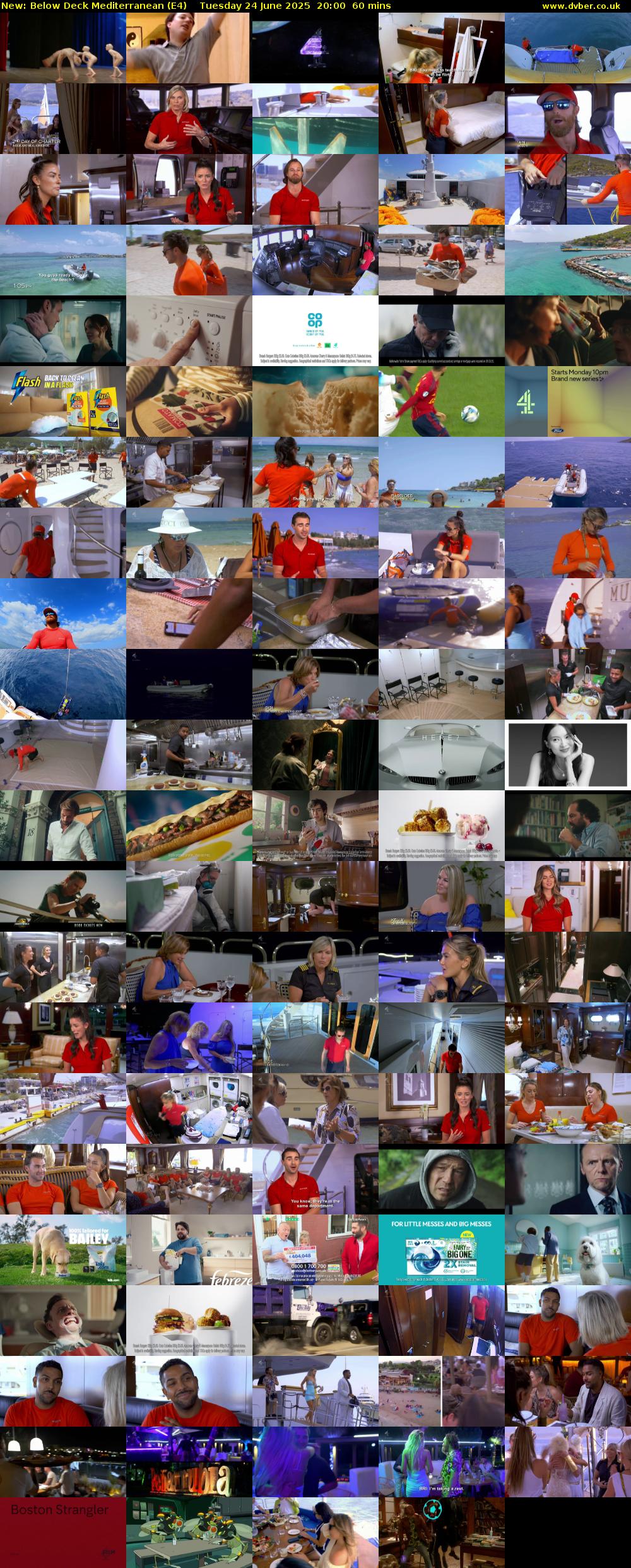 Below Deck Mediterranean (E4) Tuesday 24 June 2025 20:00 - 21:00
