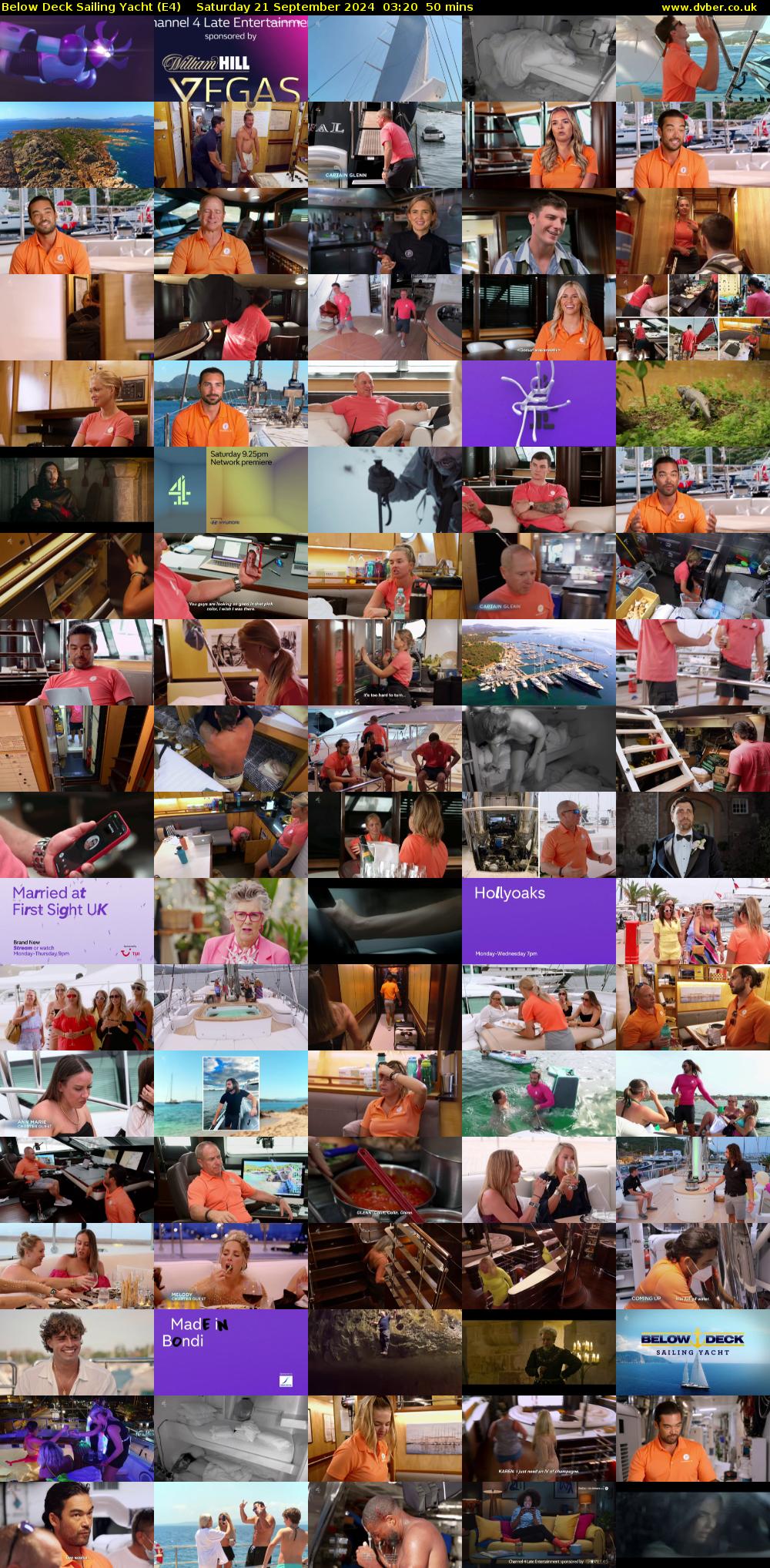 Below Deck Sailing Yacht (E4) Saturday 21 September 2024 03:20 - 04:10