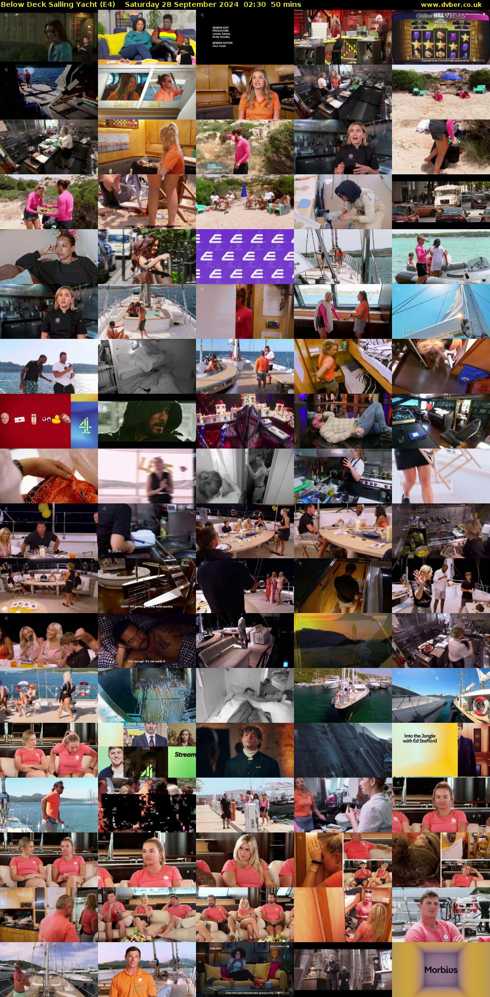 Below Deck Sailing Yacht (E4) Saturday 28 September 2024 02:30 - 03:20