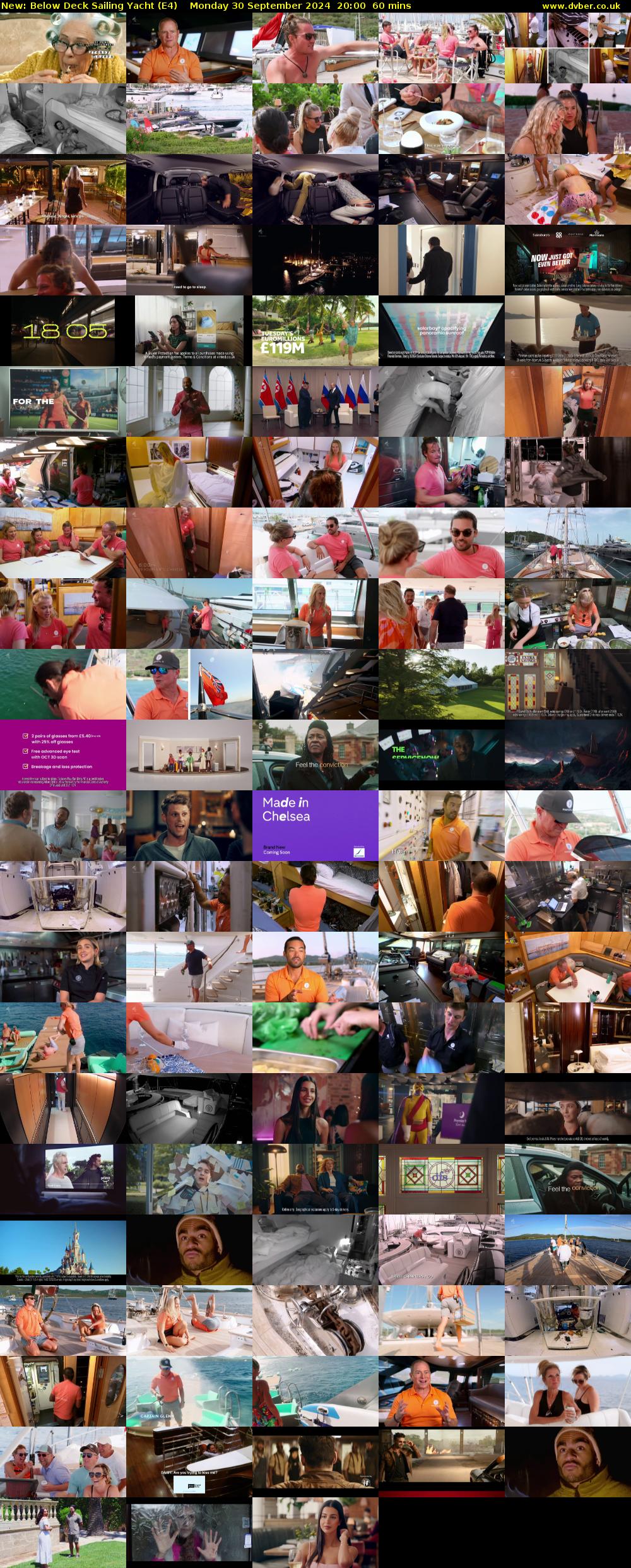 Below Deck Sailing Yacht (E4) Monday 30 September 2024 20:00 - 21:00
