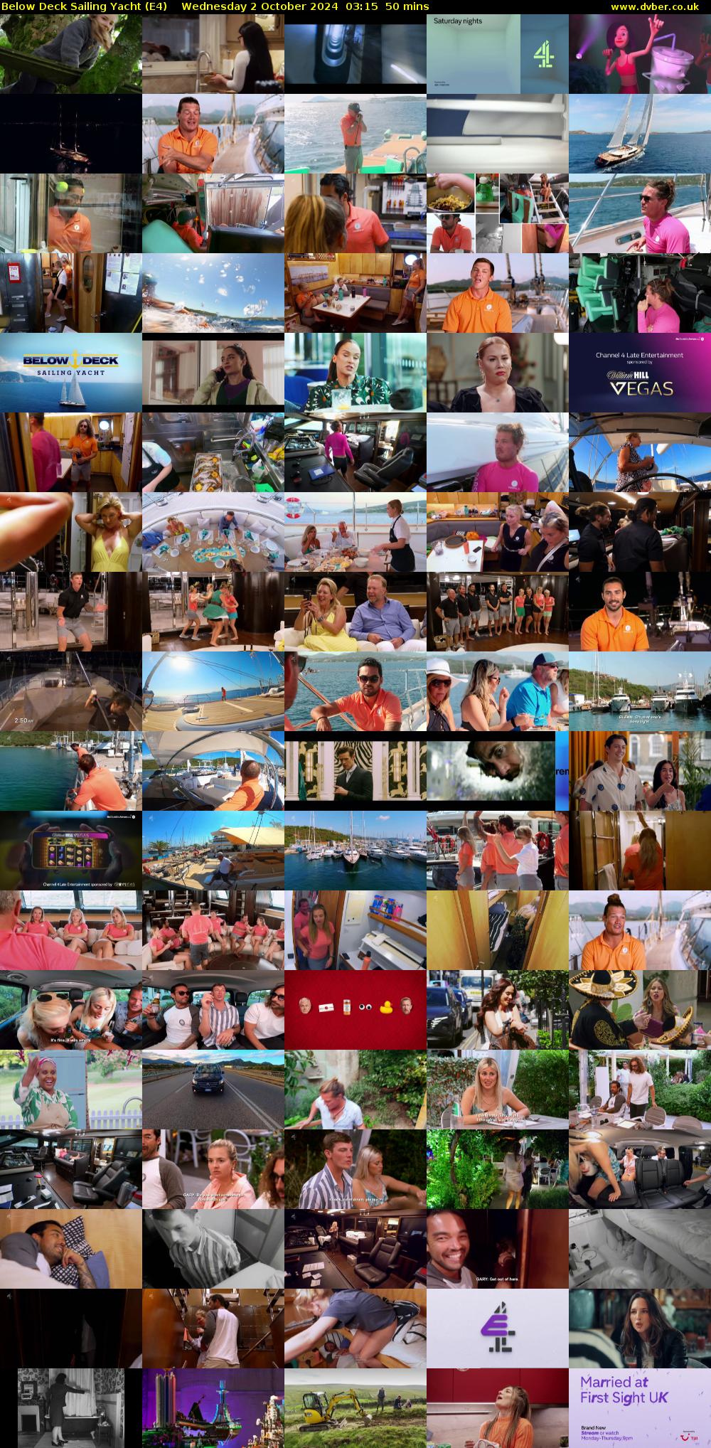 Below Deck Sailing Yacht (E4) Wednesday 2 October 2024 03:15 - 04:05