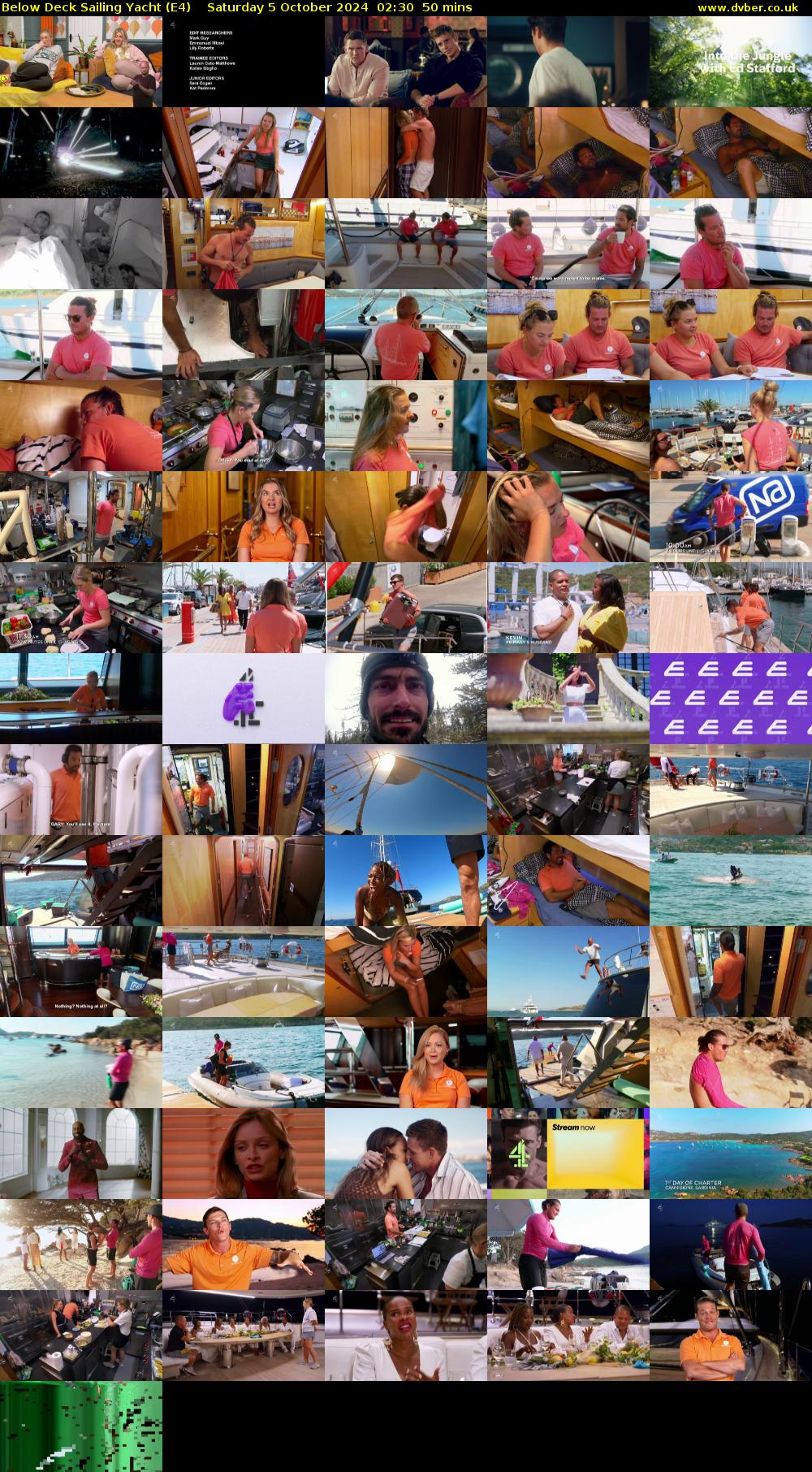 Below Deck Sailing Yacht (E4) Saturday 5 October 2024 02:30 - 03:20