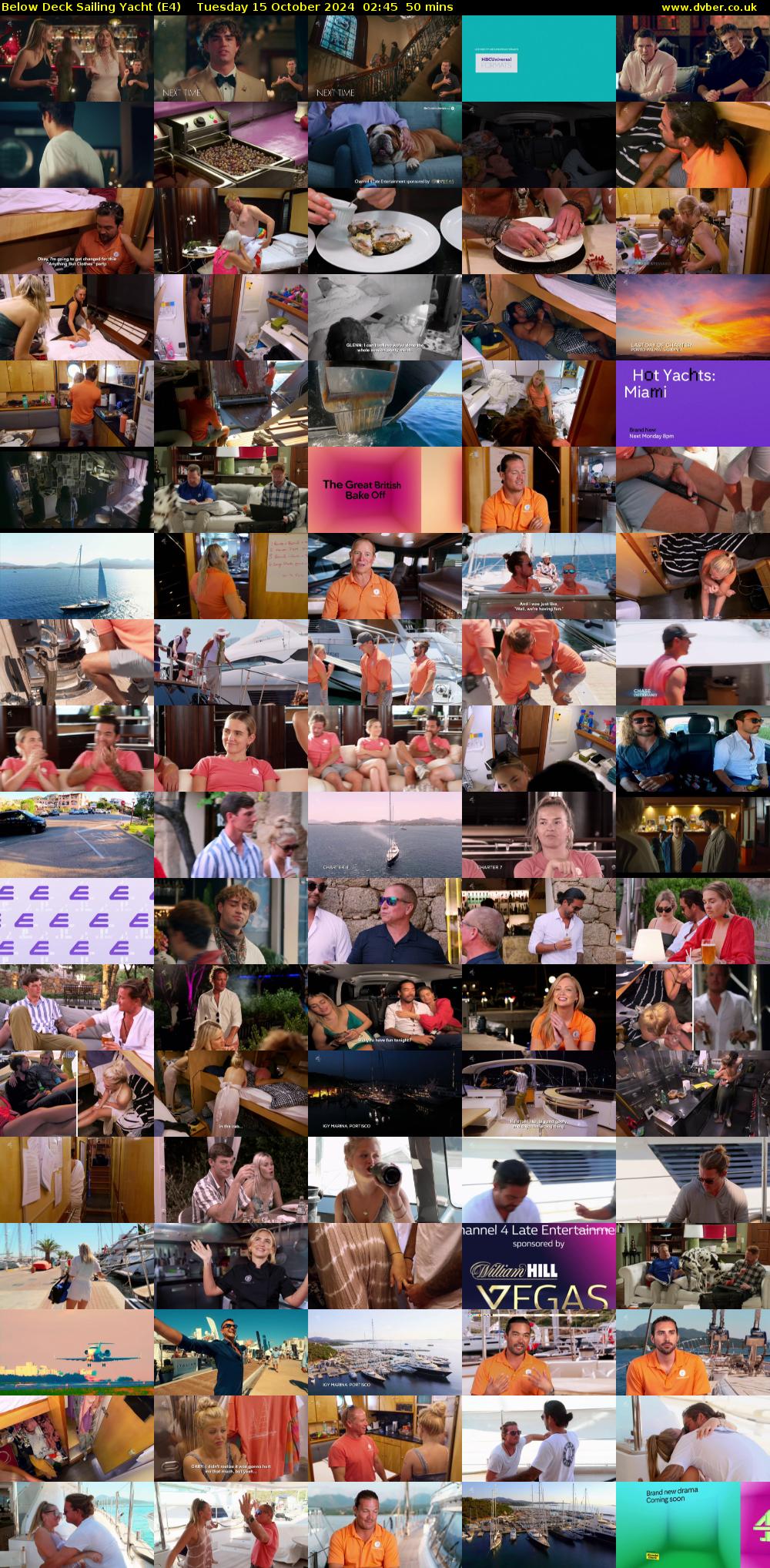 Below Deck Sailing Yacht (E4) Tuesday 15 October 2024 02:45 - 03:35