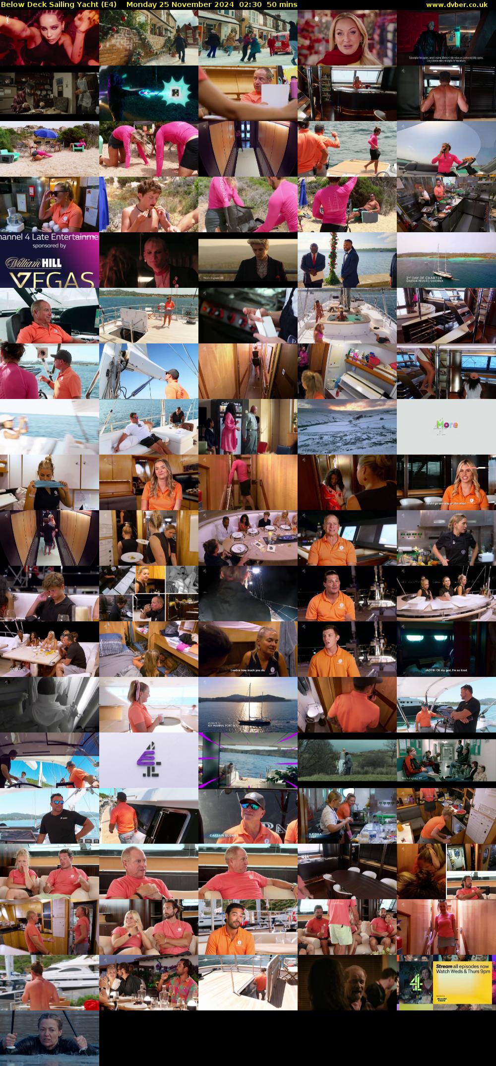 Below Deck Sailing Yacht (E4) Monday 25 November 2024 02:30 - 03:20