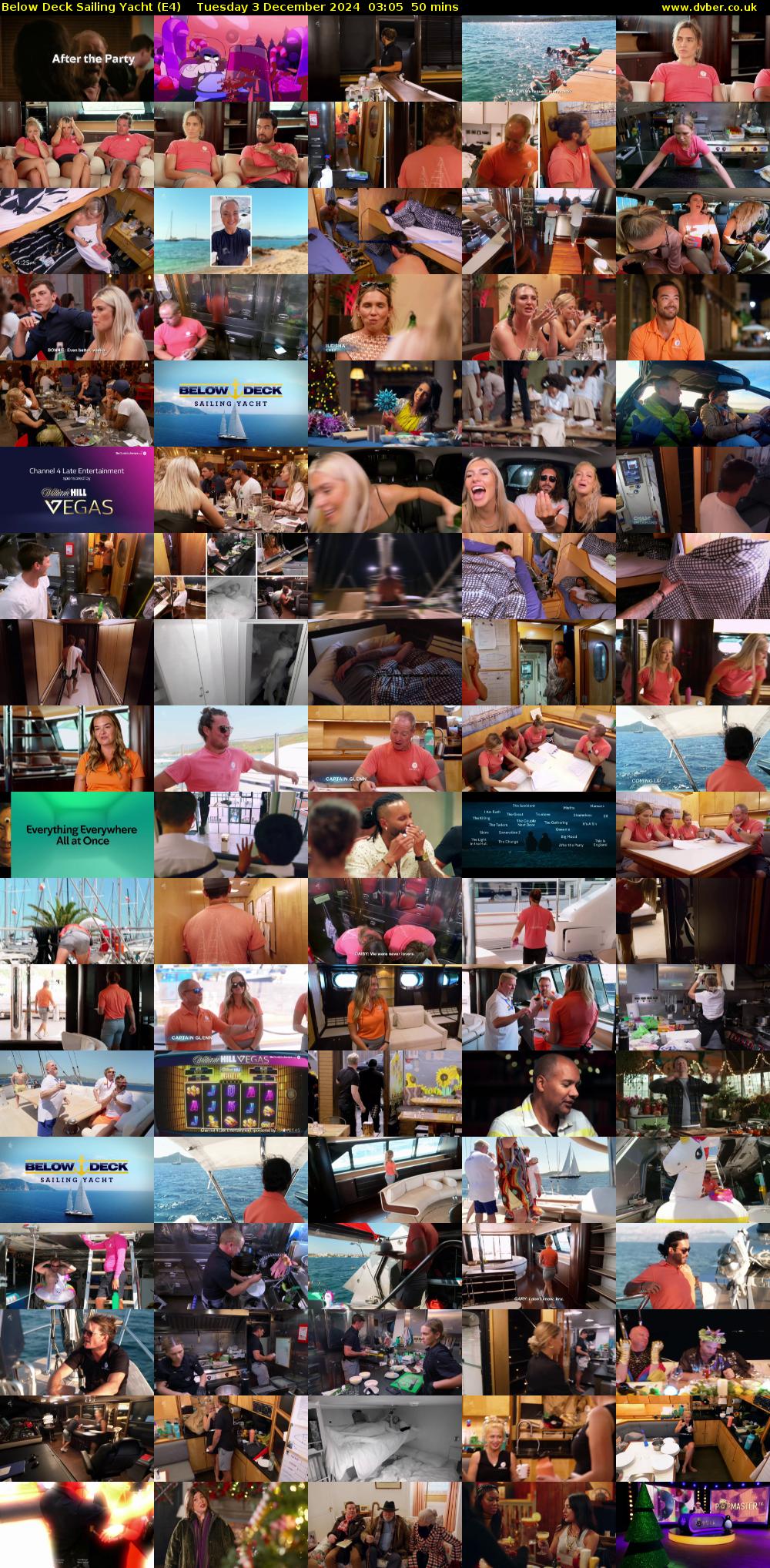 Below Deck Sailing Yacht (E4) Tuesday 3 December 2024 03:05 - 03:55