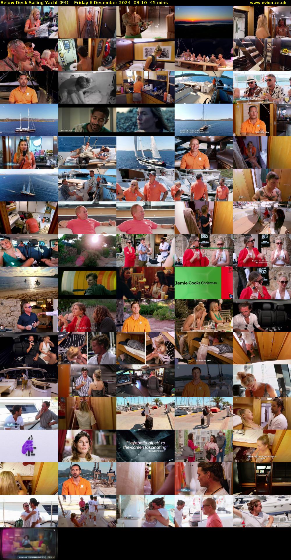 Below Deck Sailing Yacht (E4) Friday 6 December 2024 03:10 - 03:55