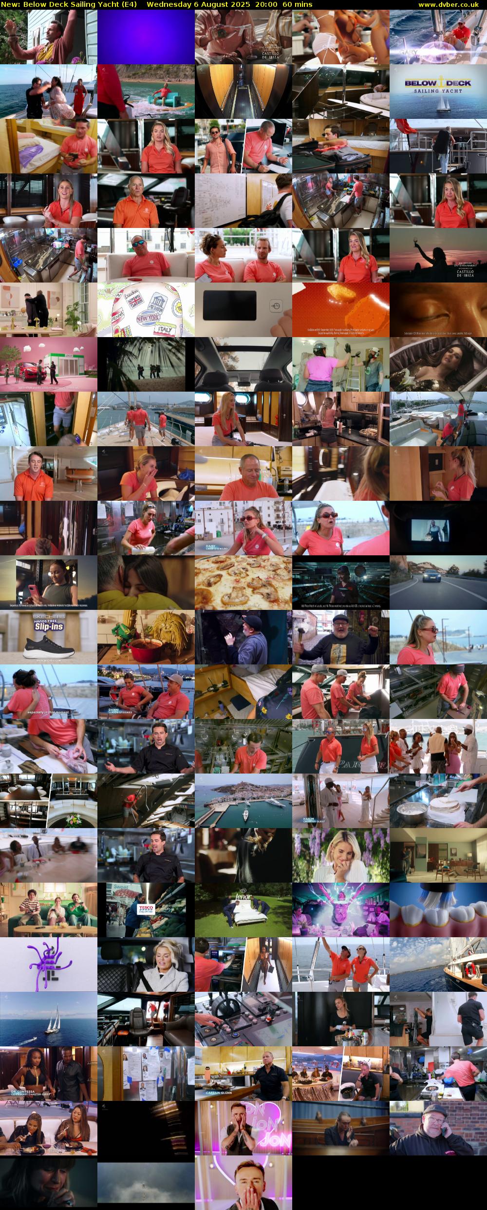 Below Deck Sailing Yacht (E4) Wednesday 6 August 2025 20:00 - 21:00