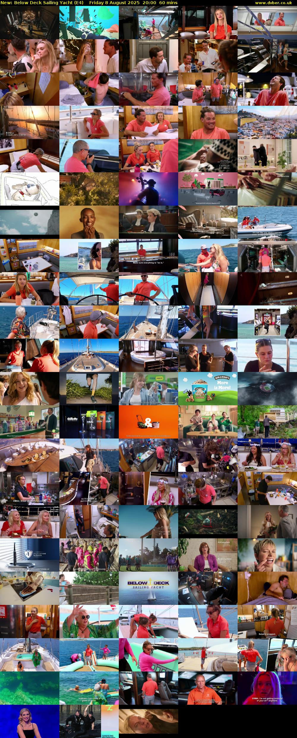Below Deck Sailing Yacht (E4) Friday 8 August 2025 20:00 - 21:00
