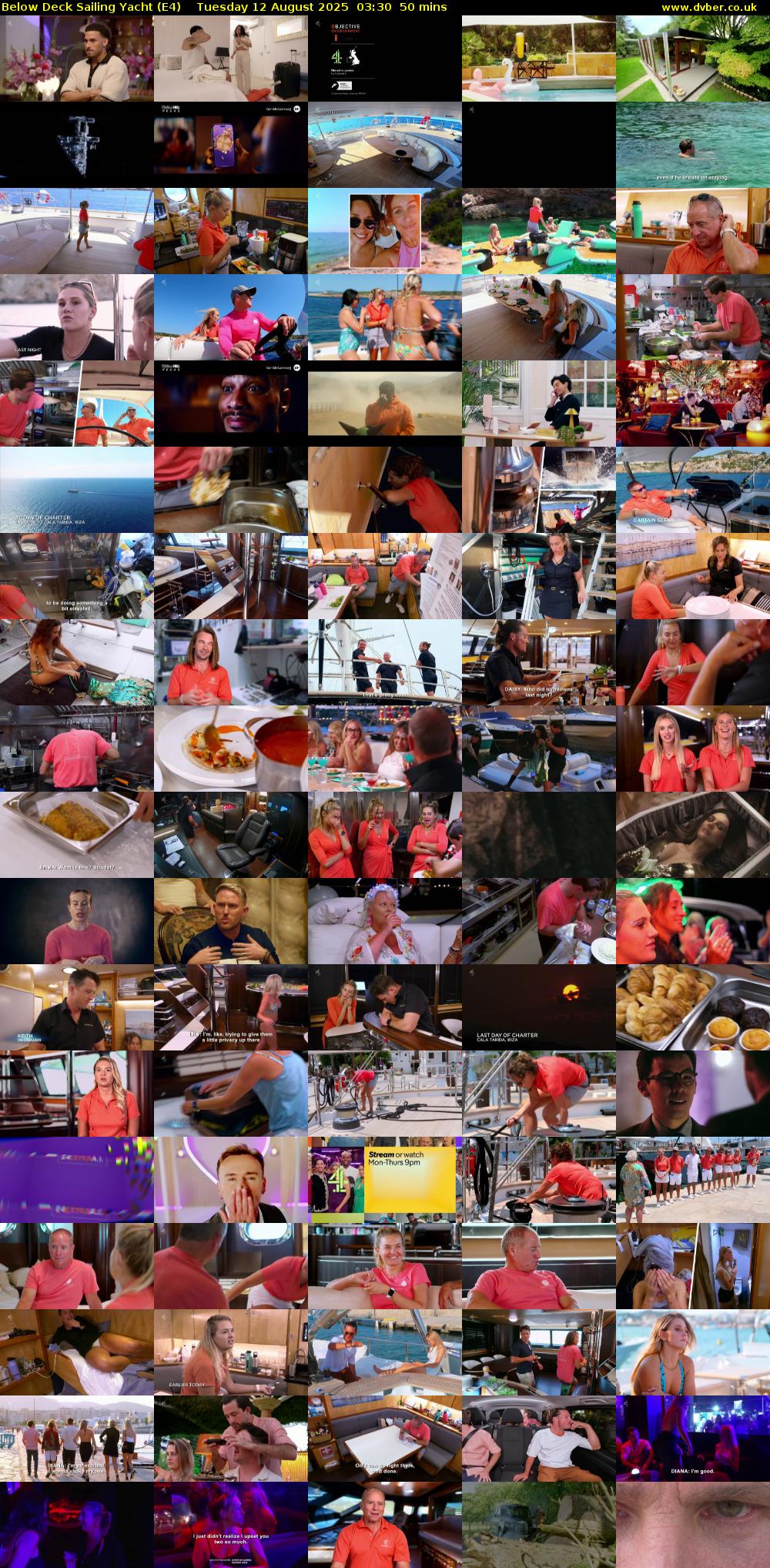 Below Deck Sailing Yacht (E4) Tuesday 12 August 2025 03:30 - 04:20