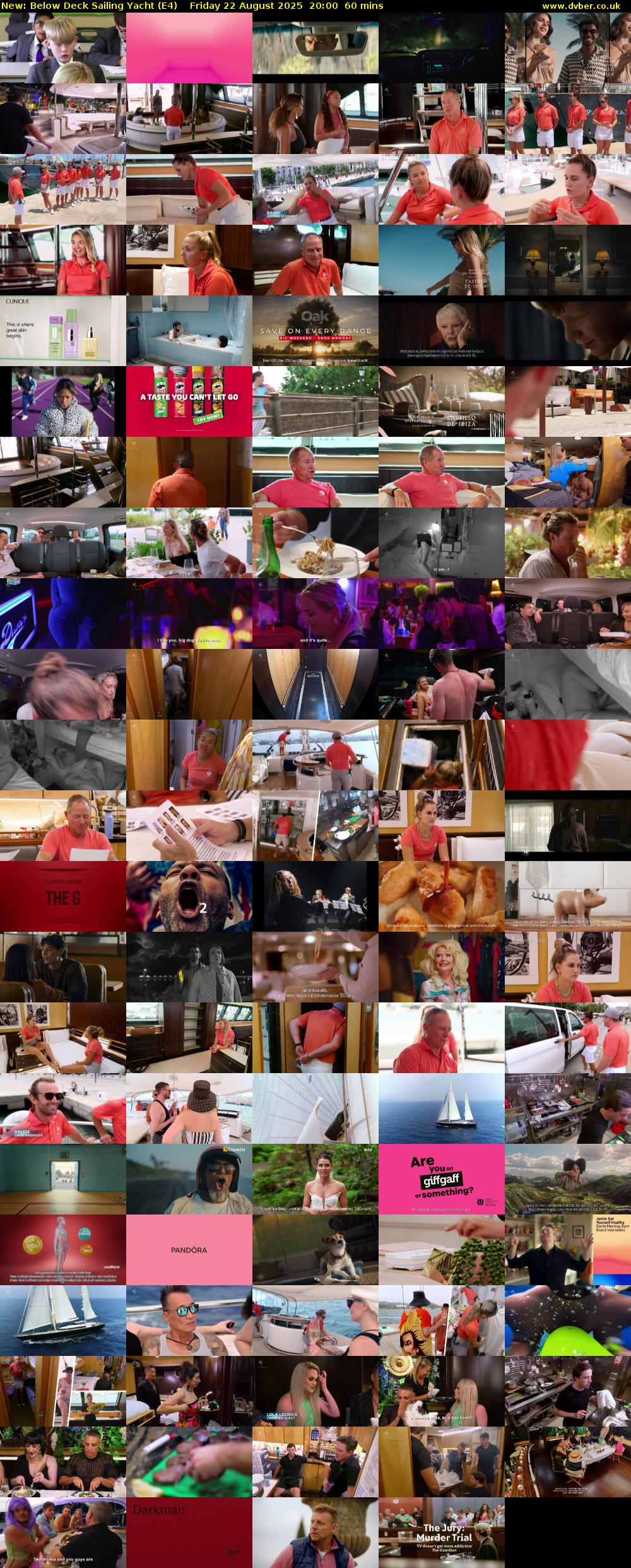 Below Deck Sailing Yacht (E4) Friday 22 August 2025 20:00 - 21:00
