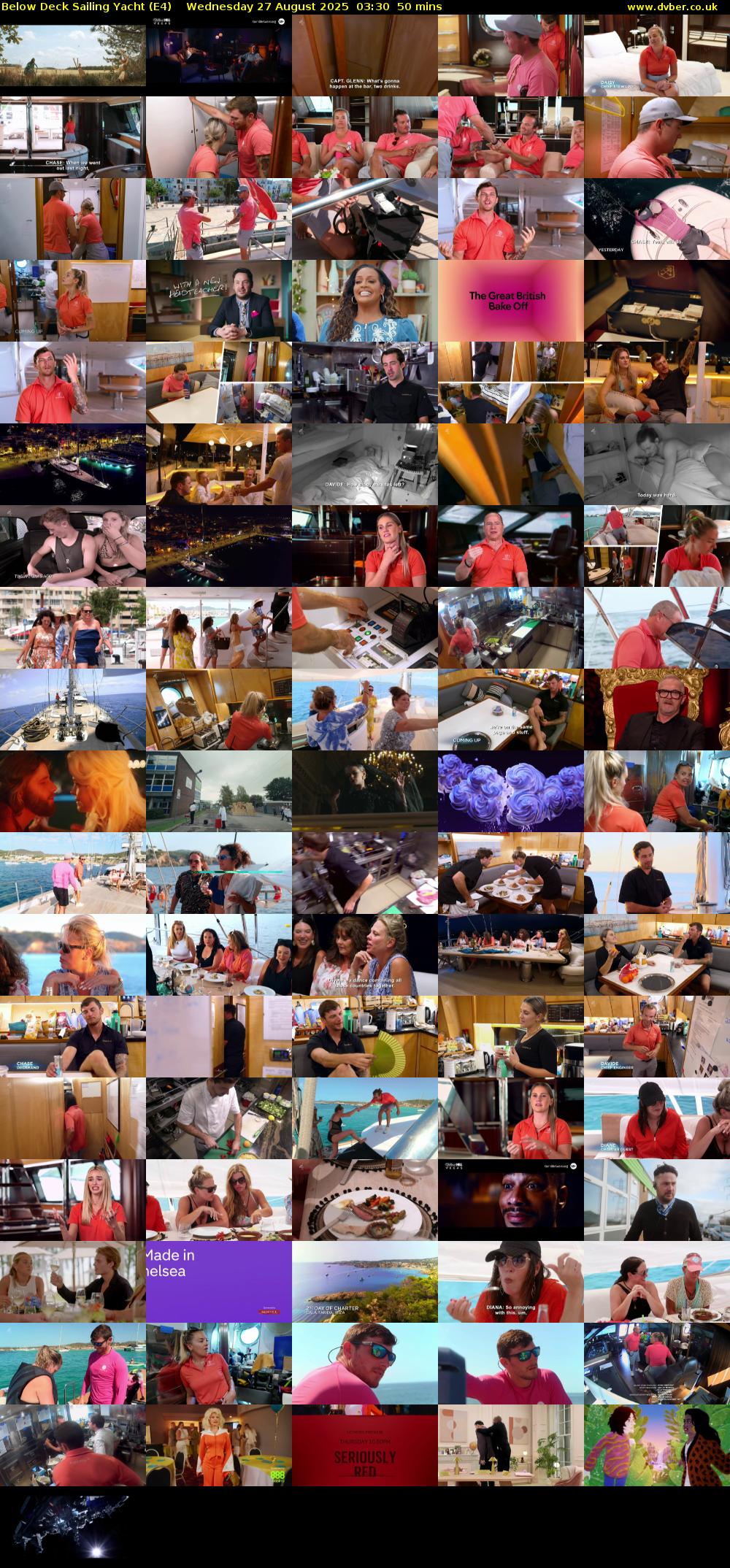 Below Deck Sailing Yacht (E4) Wednesday 27 August 2025 03:30 - 04:20