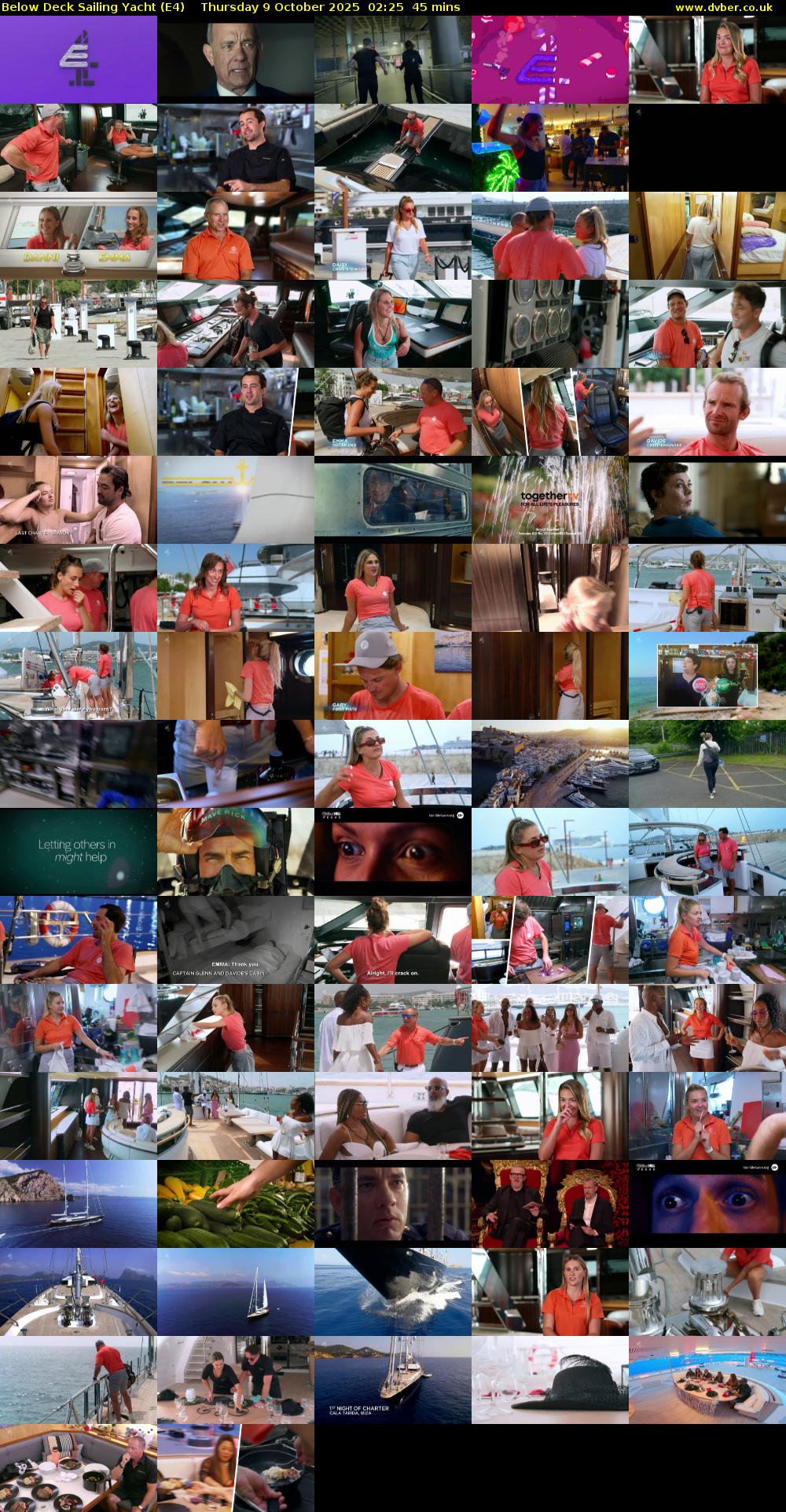 Below Deck Sailing Yacht (E4) Thursday 9 October 2025 02:25 - 03:10
