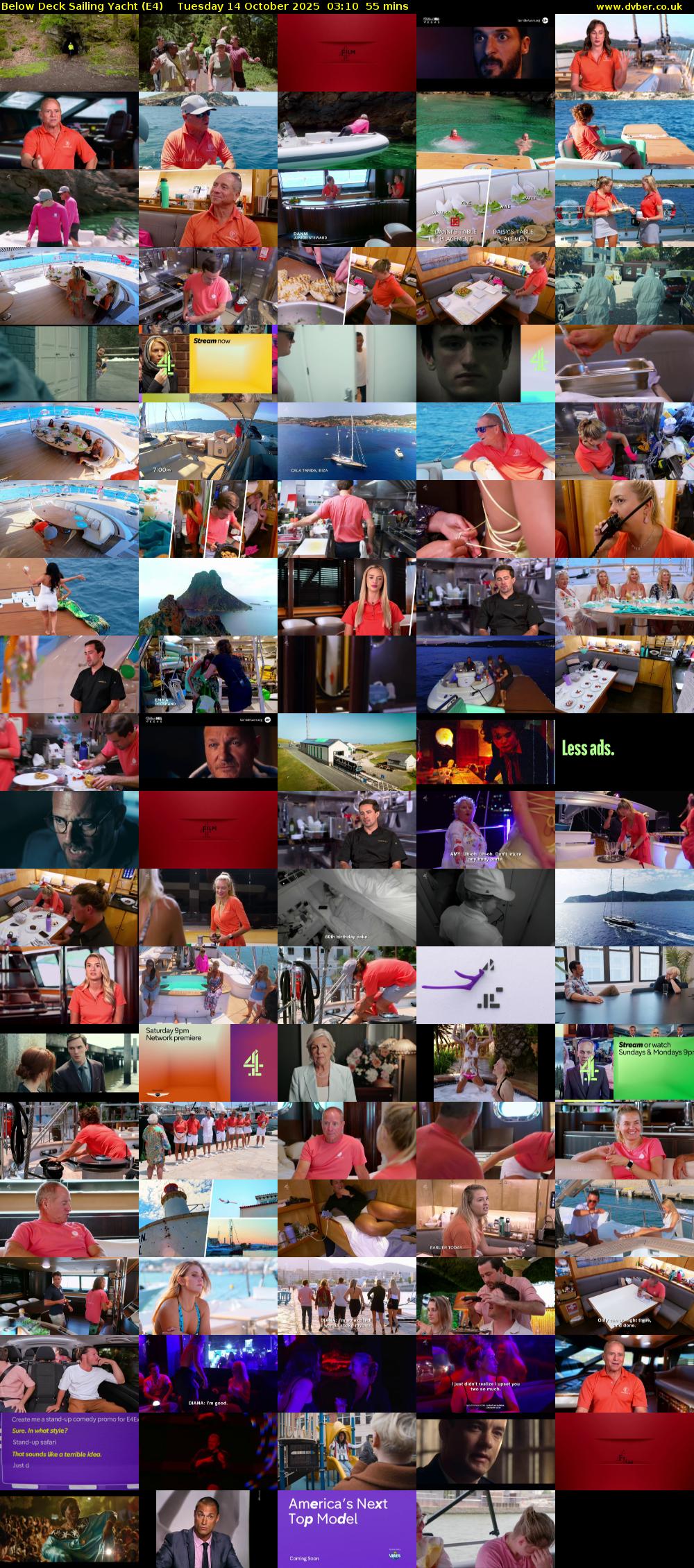 Below Deck Sailing Yacht (E4) Tuesday 14 October 2025 03:10 - 04:05