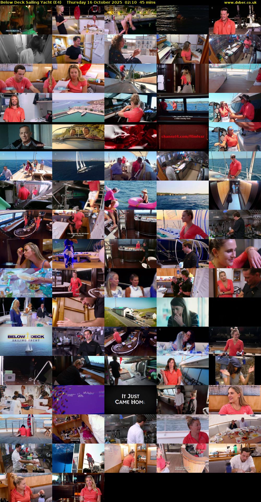 Below Deck Sailing Yacht (E4) Thursday 16 October 2025 02:10 - 02:55