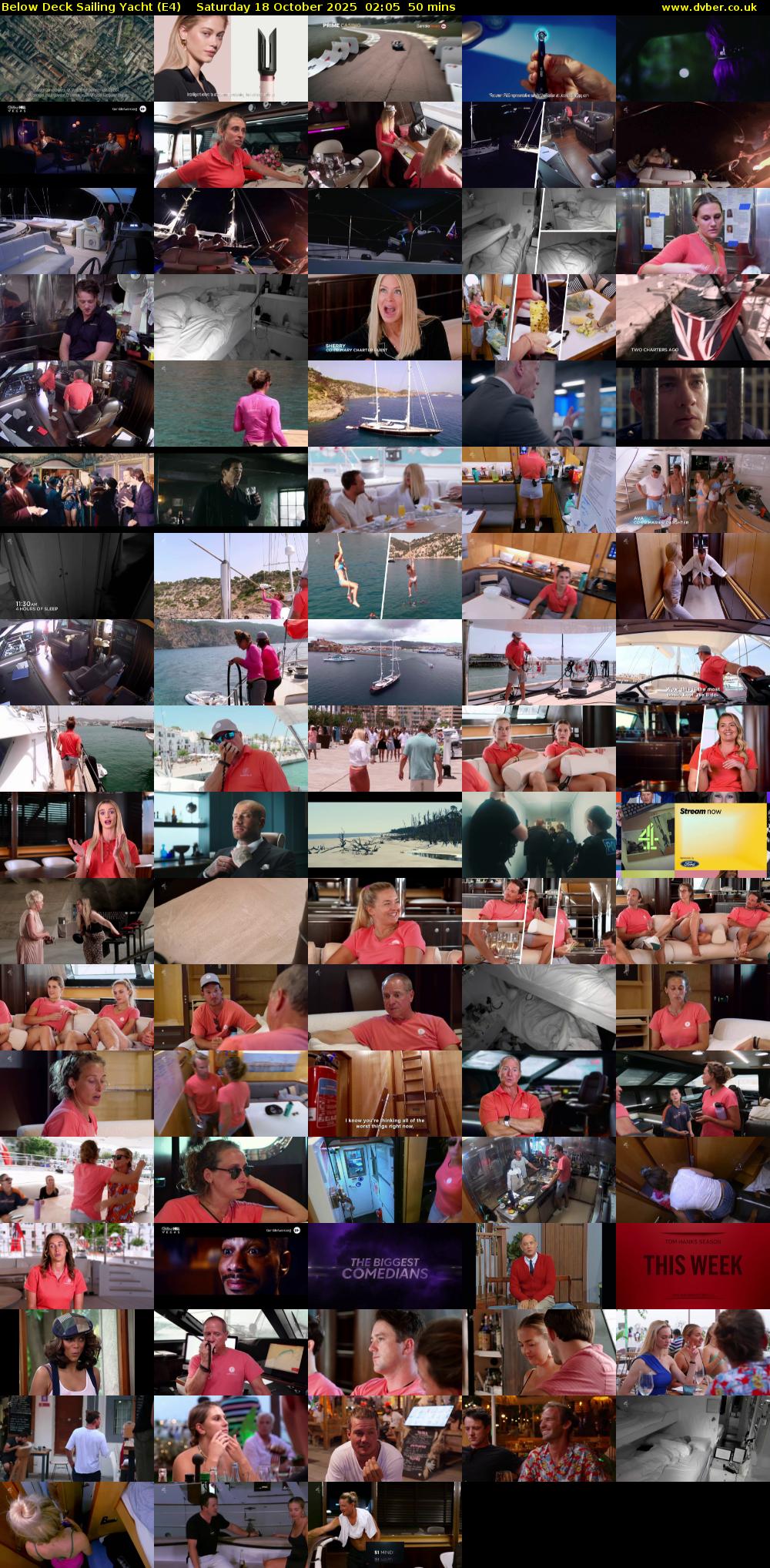 Below Deck Sailing Yacht (E4) Saturday 18 October 2025 02:05 - 02:55