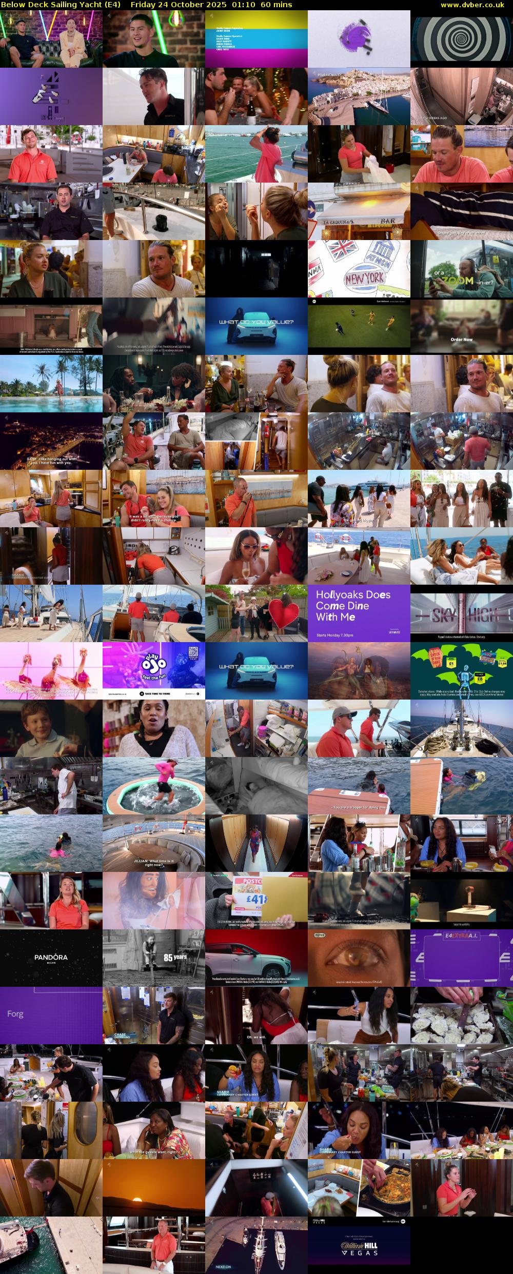 Below Deck Sailing Yacht (E4) Friday 24 October 2025 01:10 - 02:10