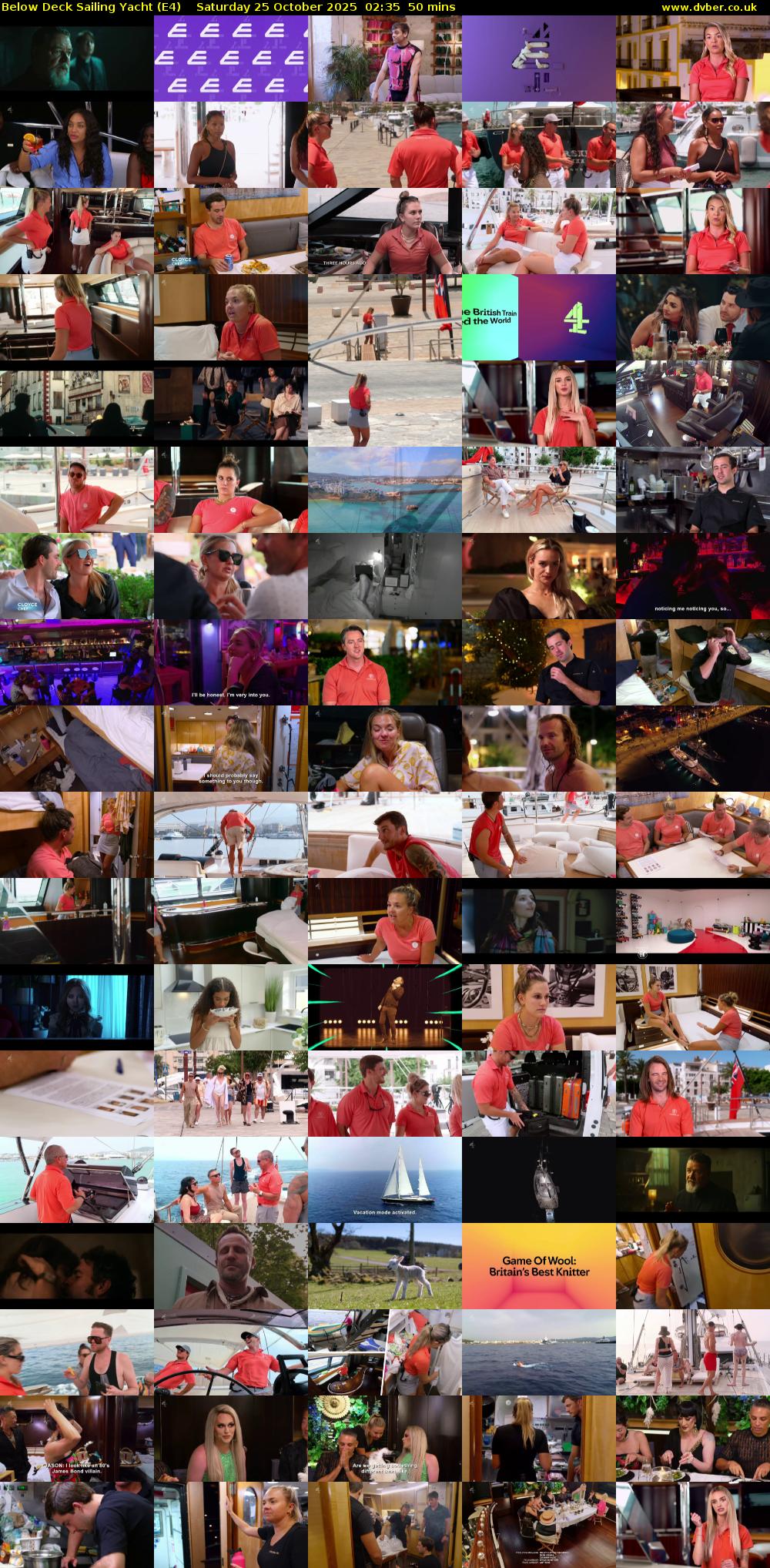 Below Deck Sailing Yacht (E4) Saturday 25 October 2025 02:35 - 03:25