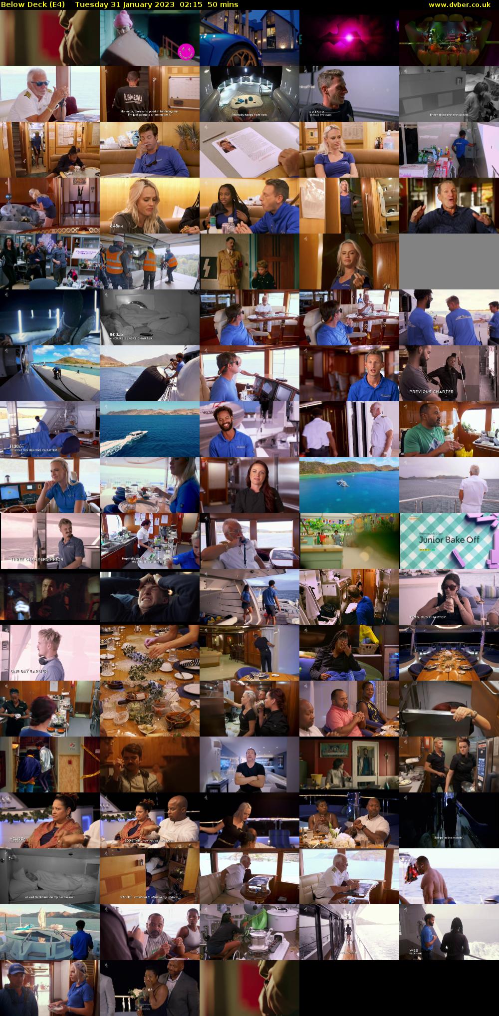 Below Deck (E4) Tuesday 31 January 2023 02:15 - 03:05