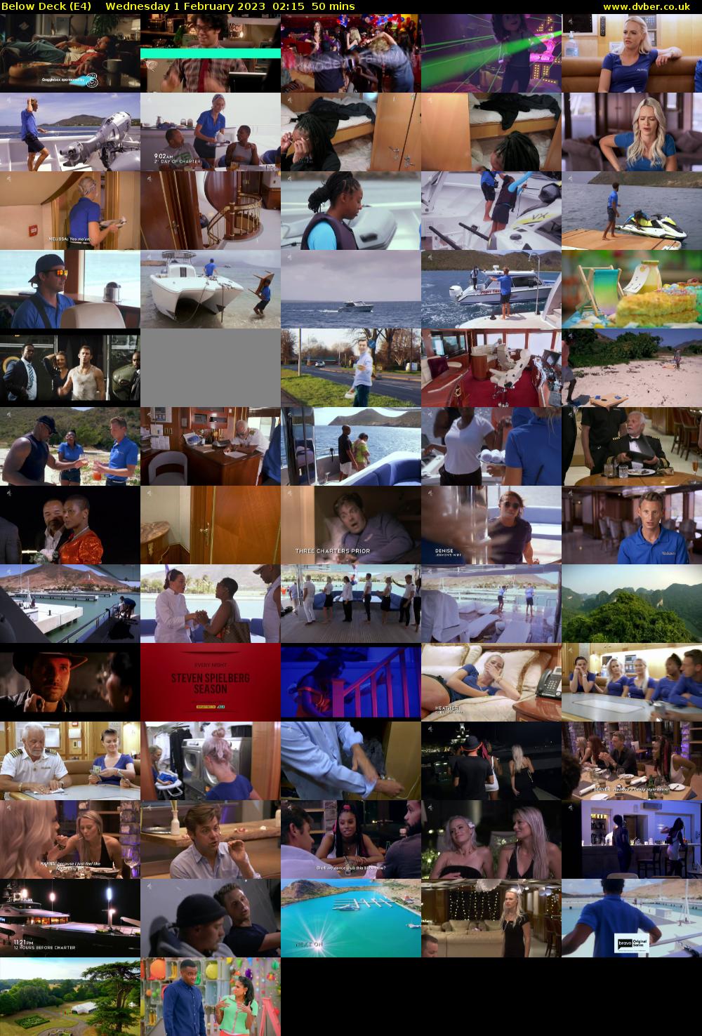 Below Deck (E4) Wednesday 1 February 2023 02:15 - 03:05