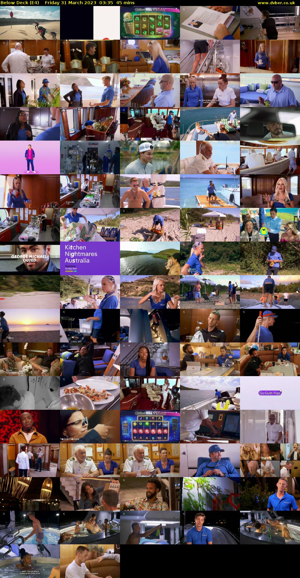 Below Deck (E4) Friday 31 March 2023 03:35 - 04:20