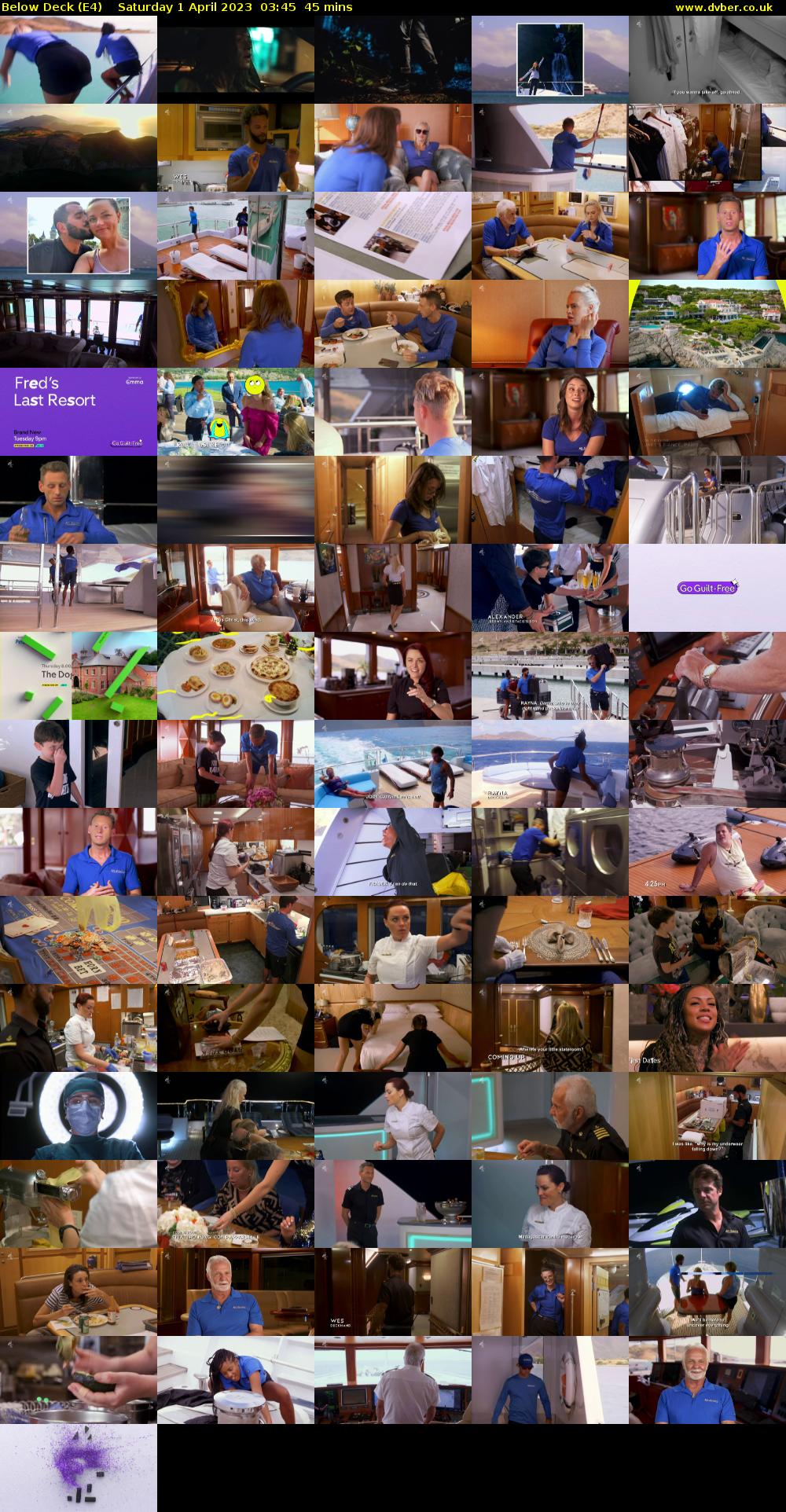 Below Deck (E4) Saturday 1 April 2023 03:45 - 04:30