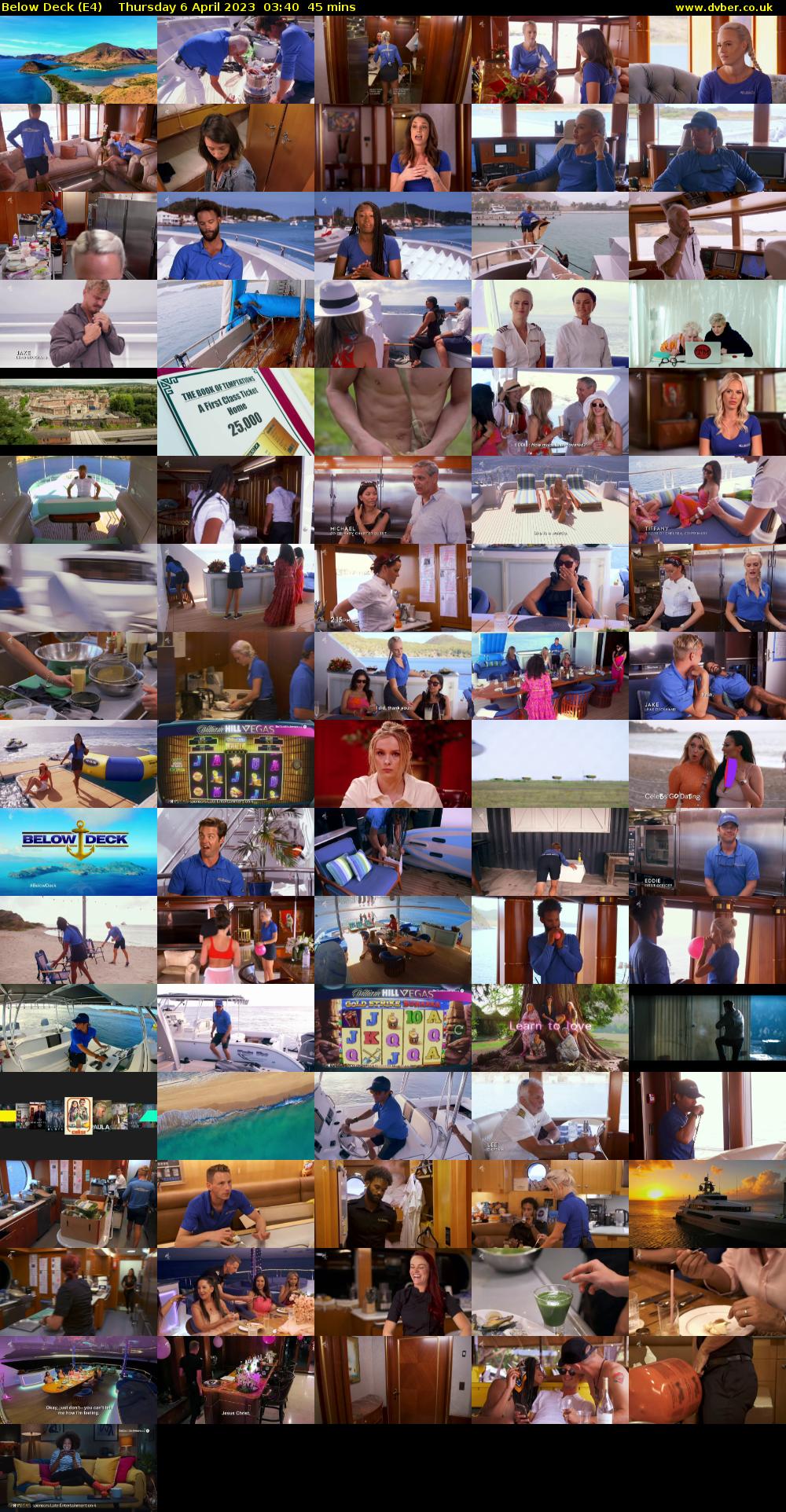 Below Deck (E4) Thursday 6 April 2023 03:40 - 04:25