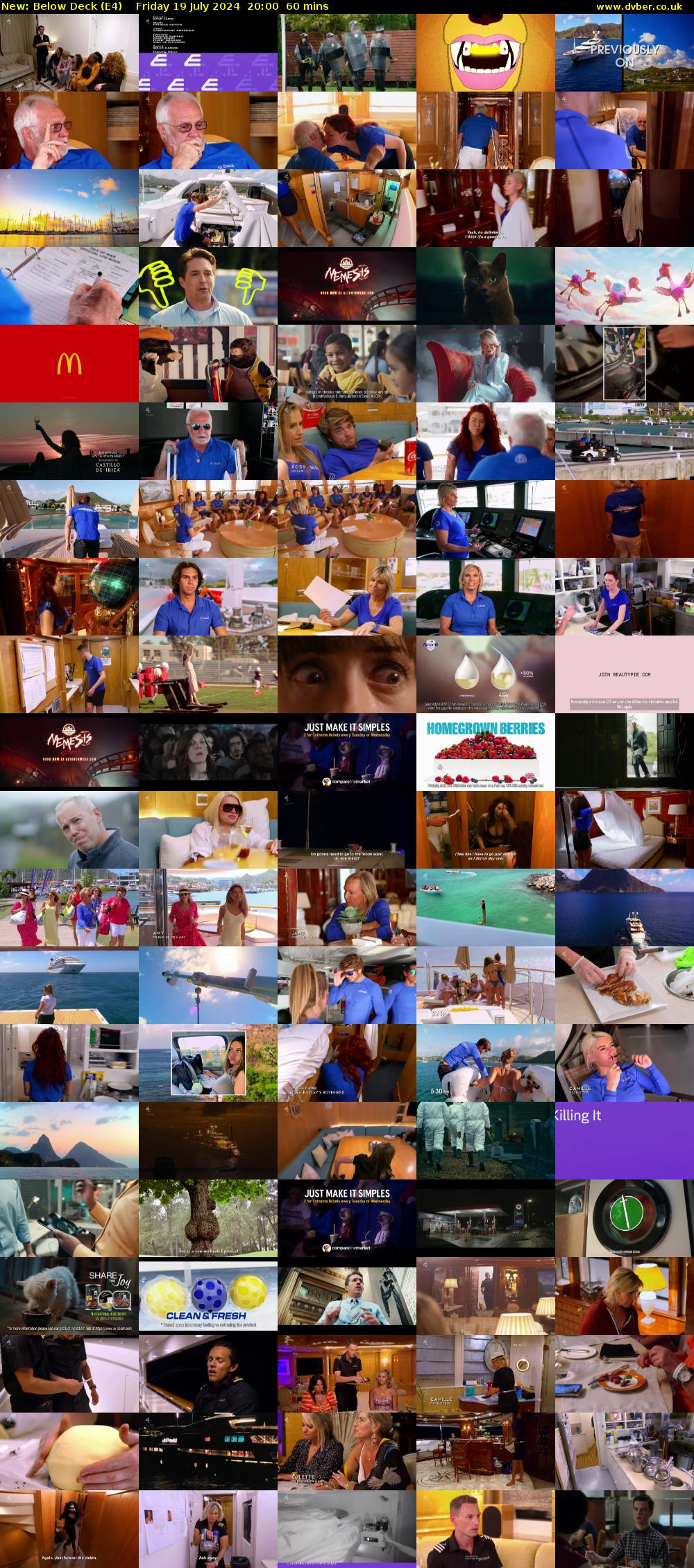 Below Deck (E4) Friday 19 July 2024 20:00 - 21:00