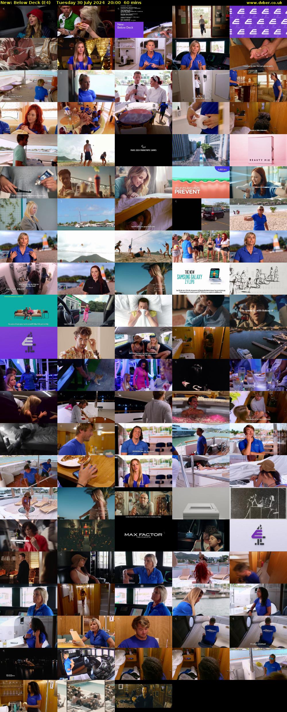 Below Deck (E4) Tuesday 30 July 2024 20:00 - 21:00