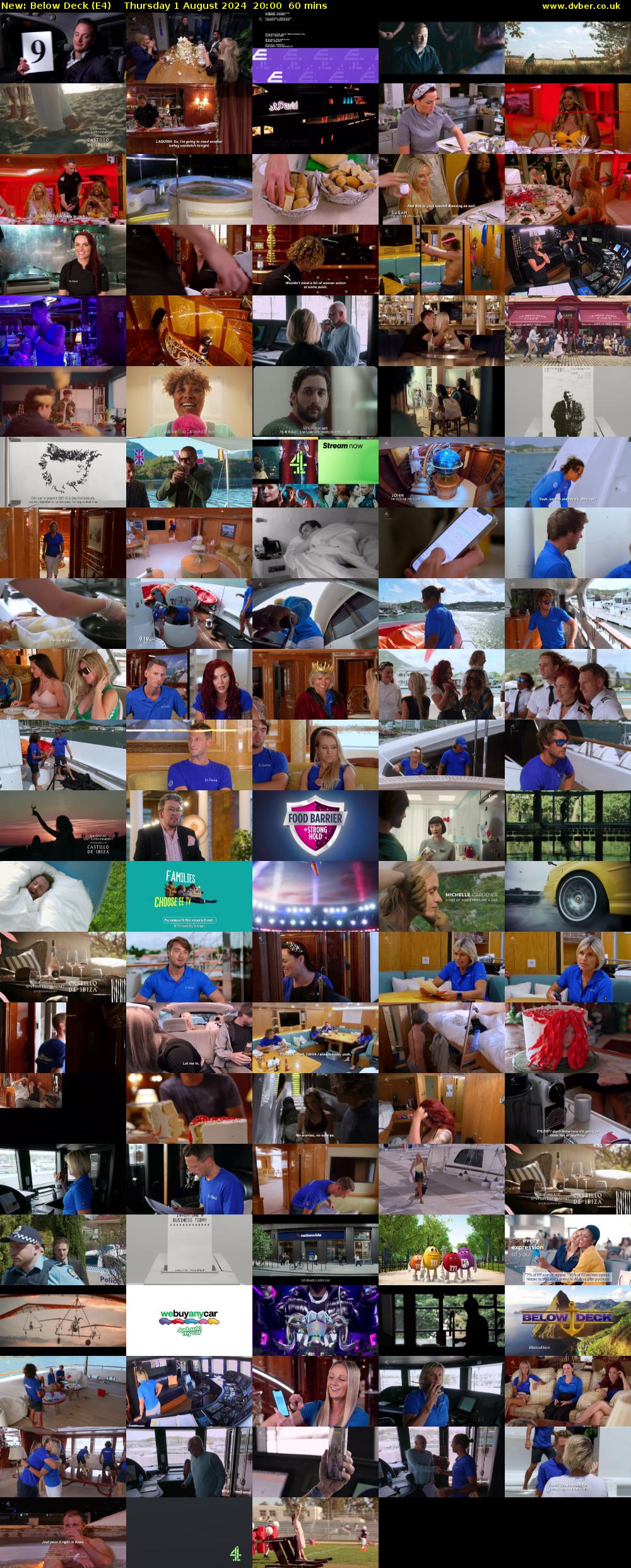 Below Deck (E4) Thursday 1 August 2024 20:00 - 21:00