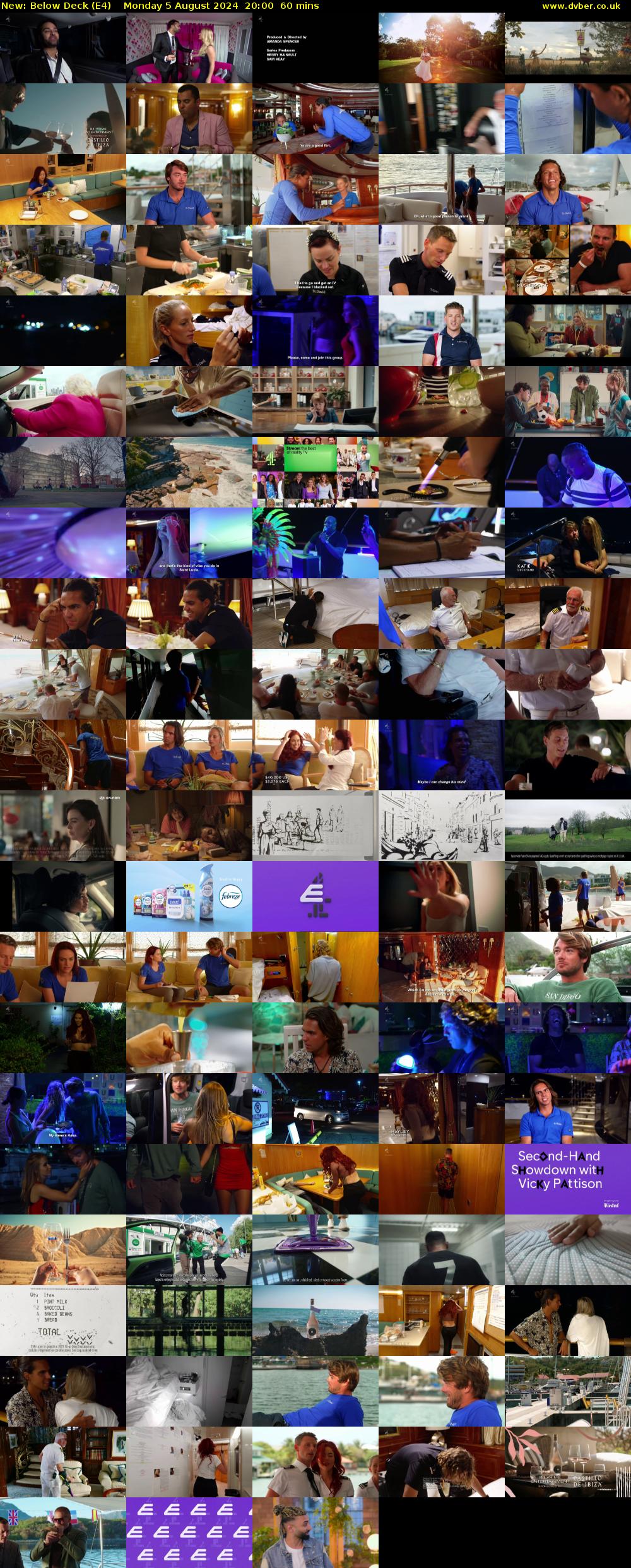 Below Deck (E4) Monday 5 August 2024 20:00 - 21:00