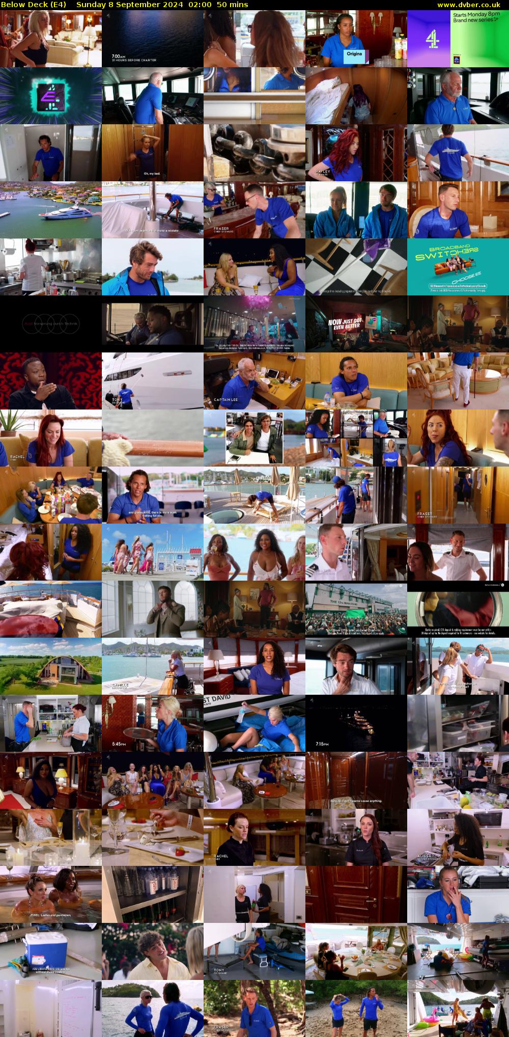 Below Deck (E4) Sunday 8 September 2024 02:00 - 02:50
